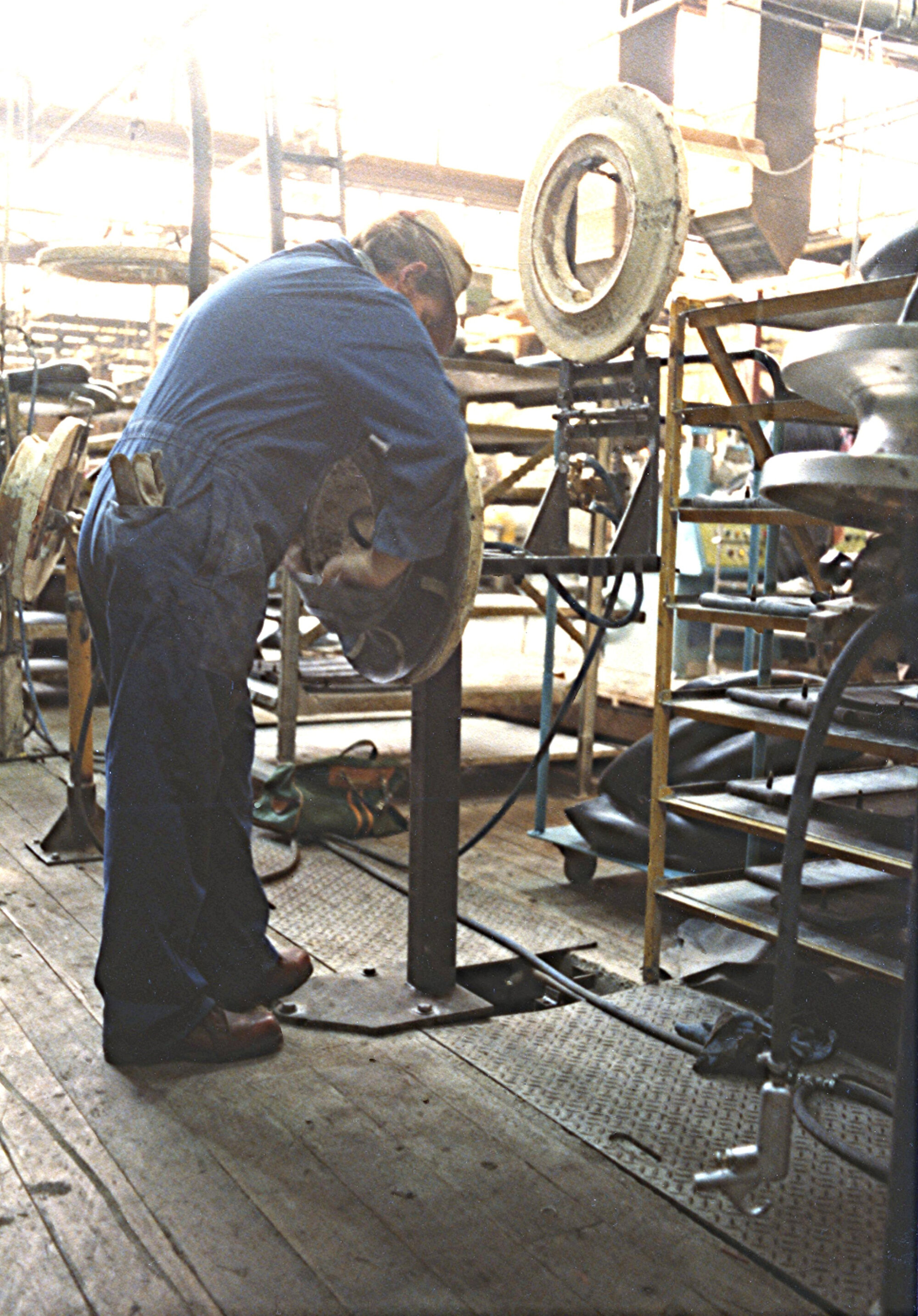 Dunlop (NZ) Ltd; Tube Section Rebuild; 1983