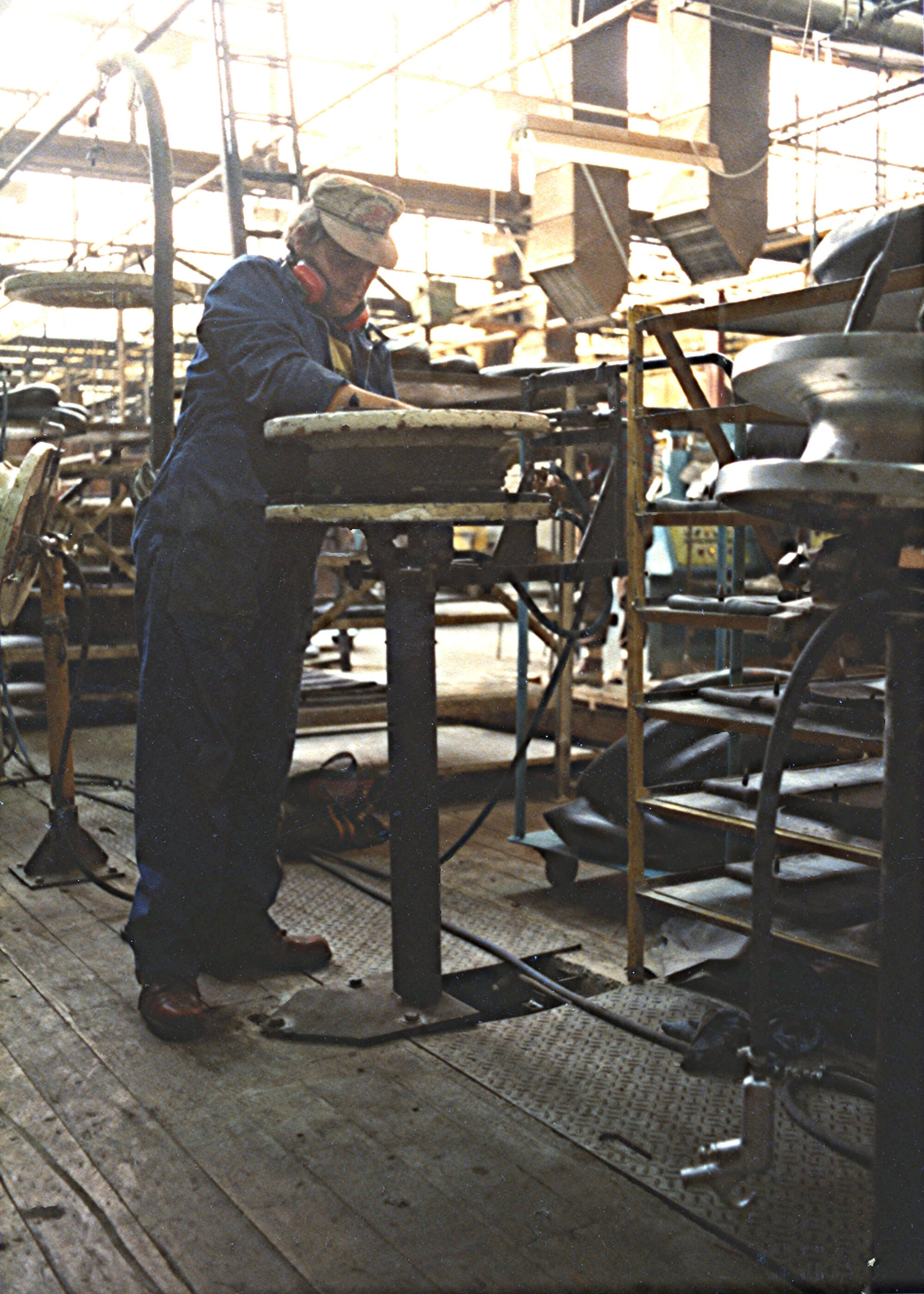 Dunlop (NZ) Ltd; Tube Section Rebuild; 1983