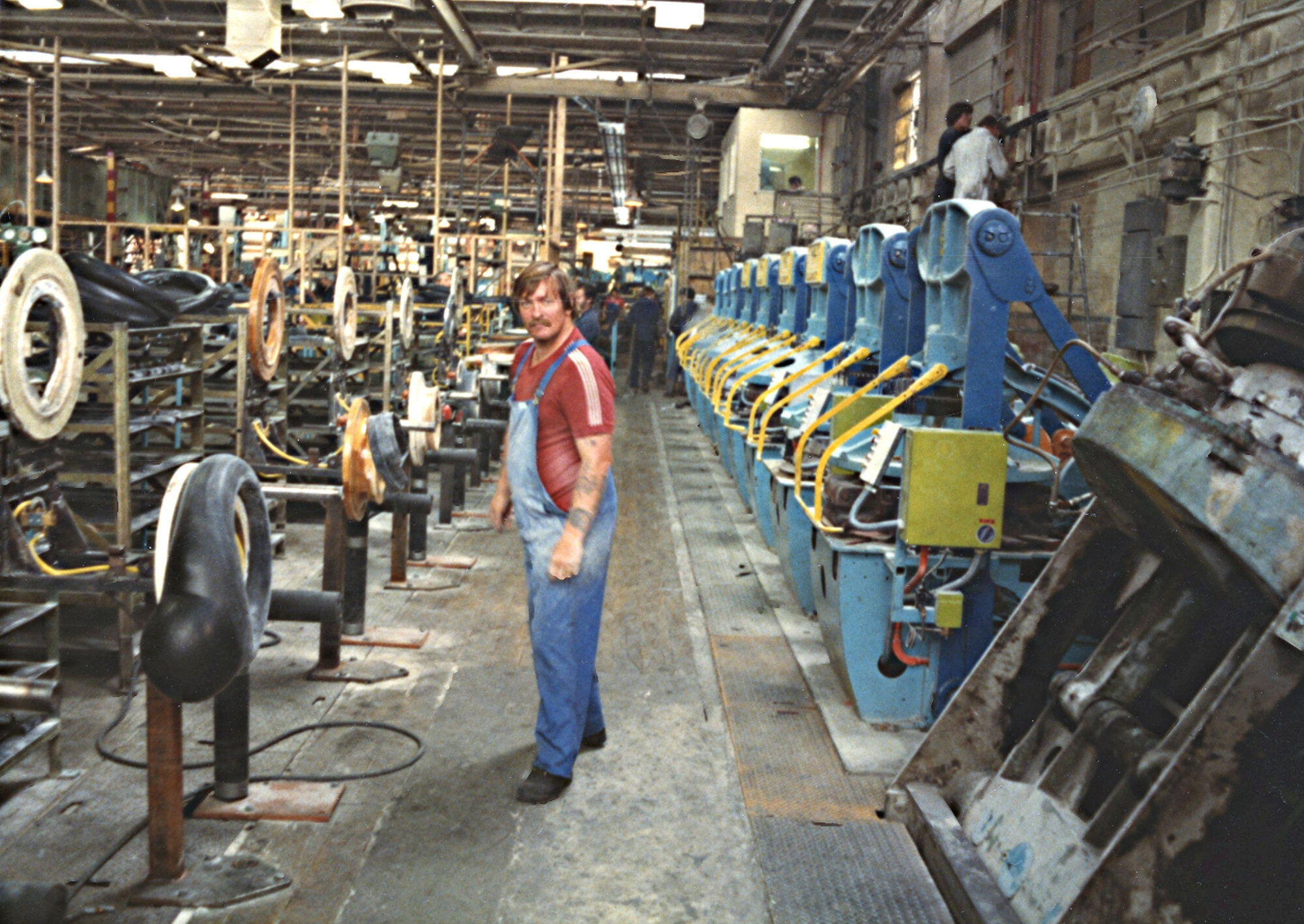 Dunlop (NZ) Ltd; Tube Section Rebuild; 1983