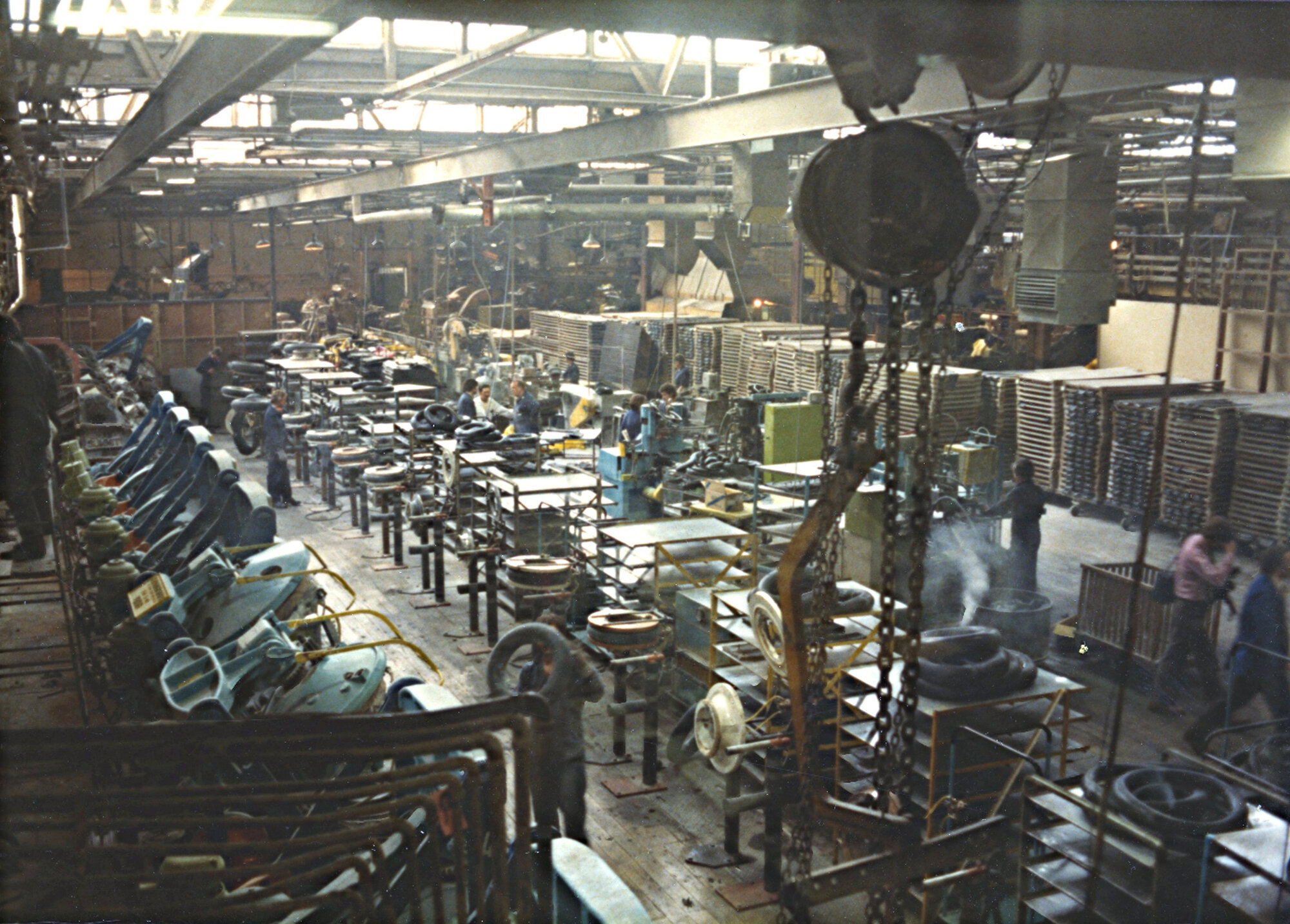 Dunlop (NZ) Ltd; Tube Section Rebuild; 1983