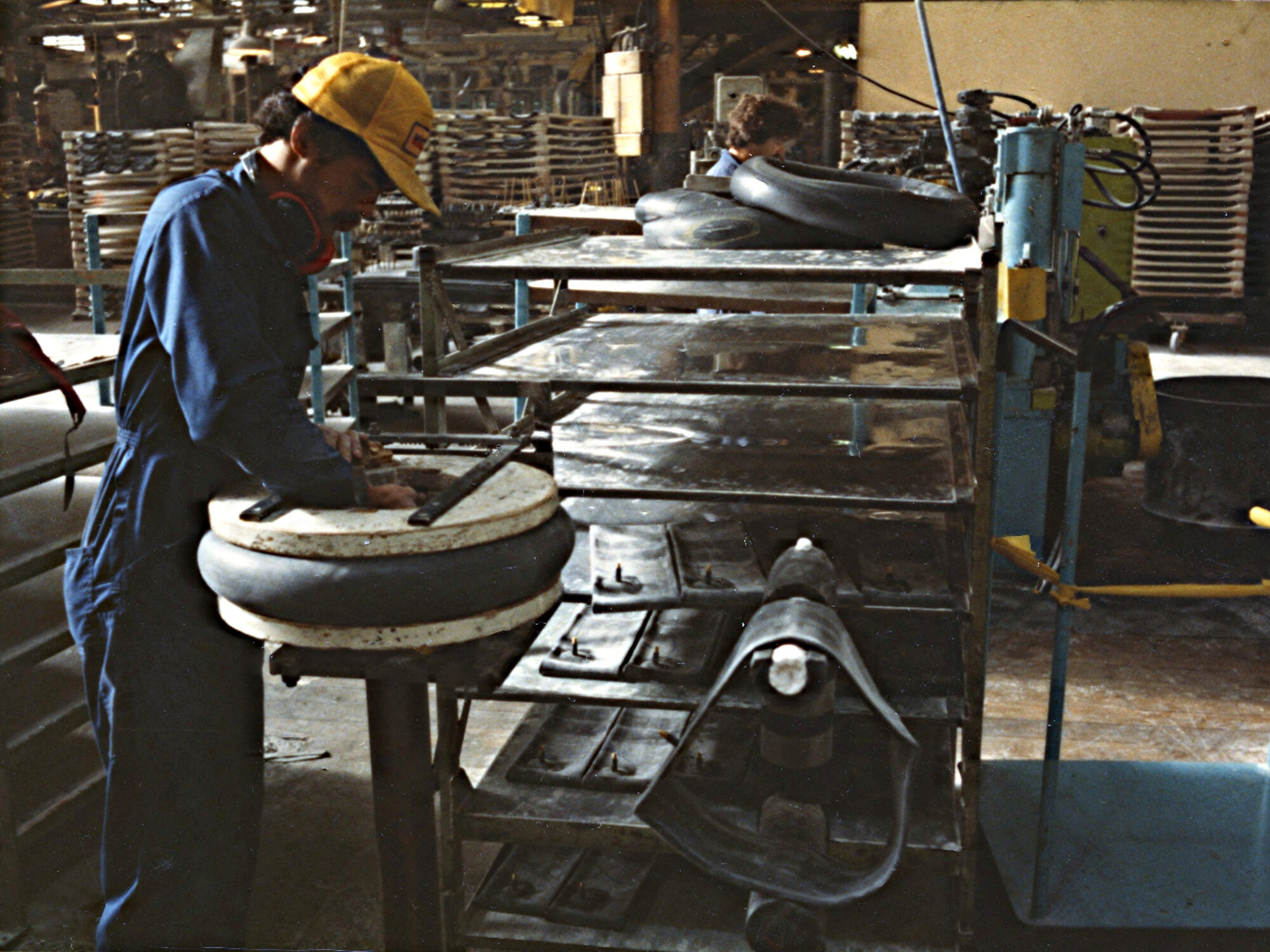 Dunlop (NZ) Ltd; Tube Section Rebuild; 1983