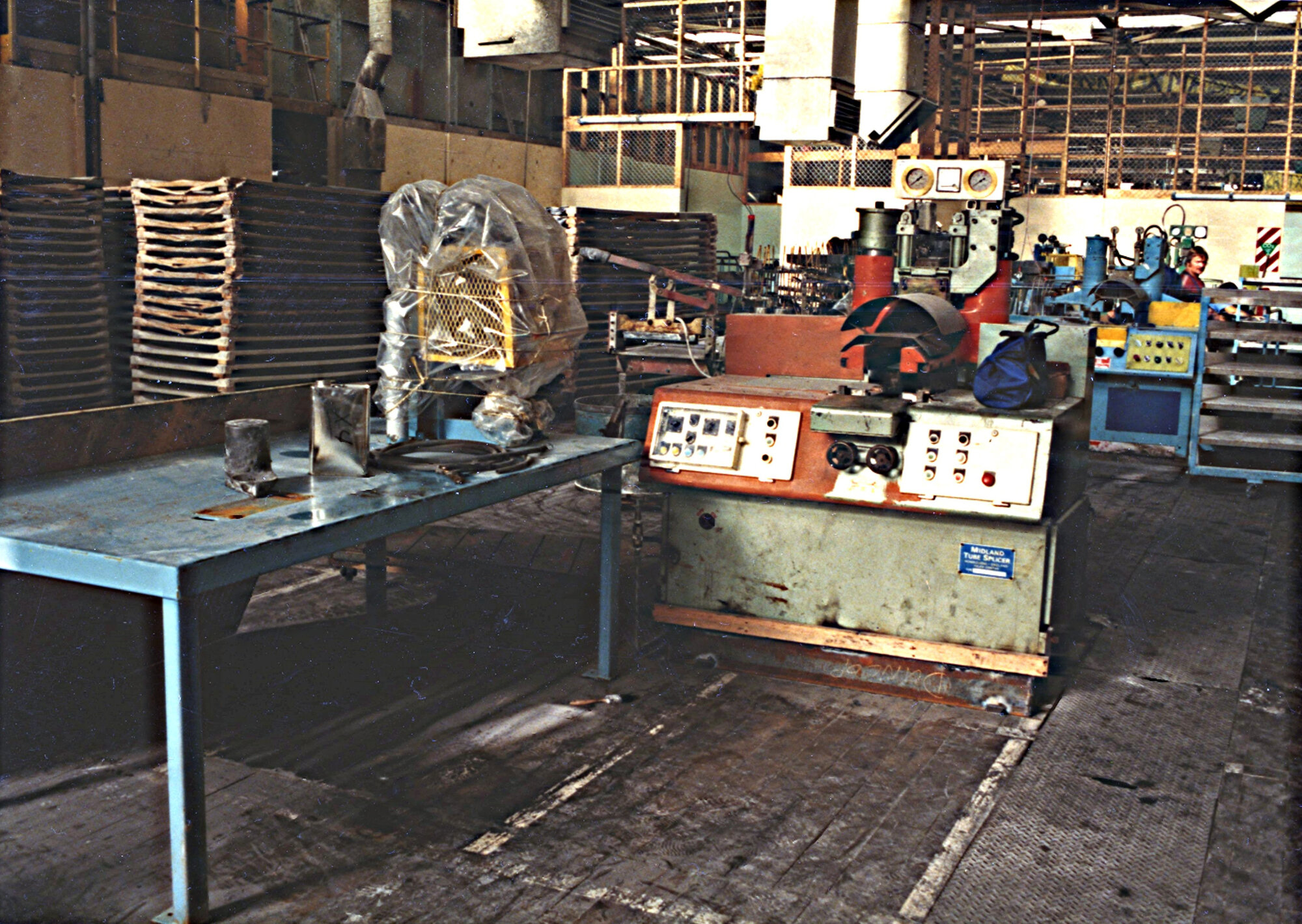 Dunlop (NZ) Ltd; Tube Section Rebuild; 1984