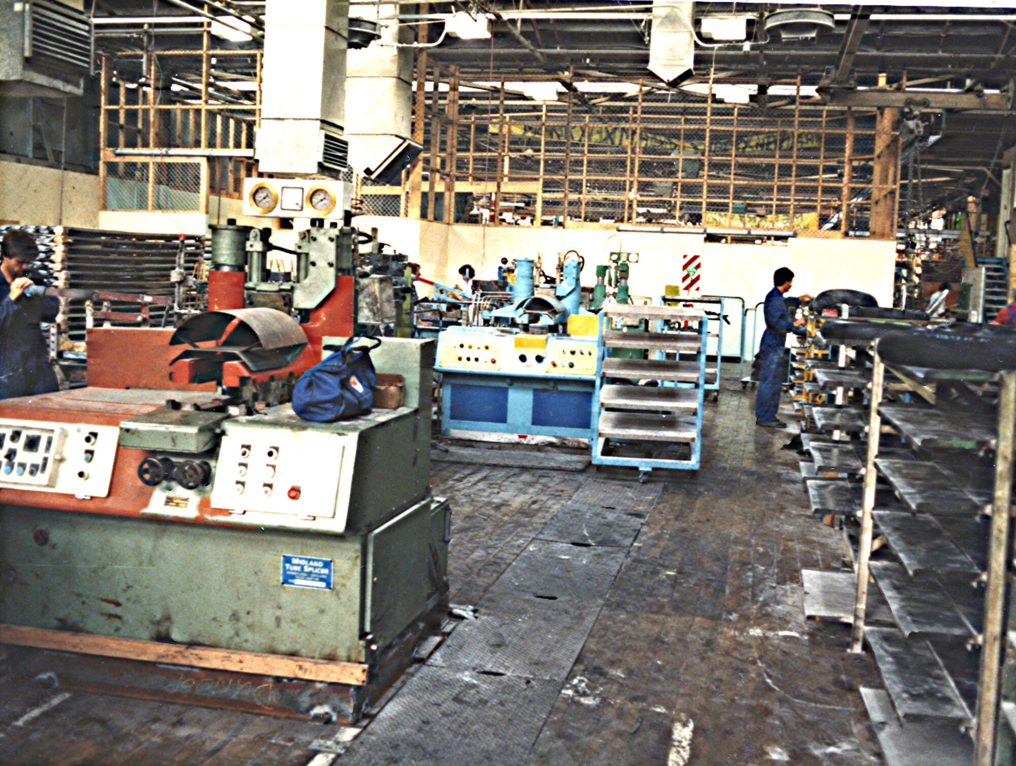 Dunlop (NZ) Ltd; Tube Section Rebuild; 1984