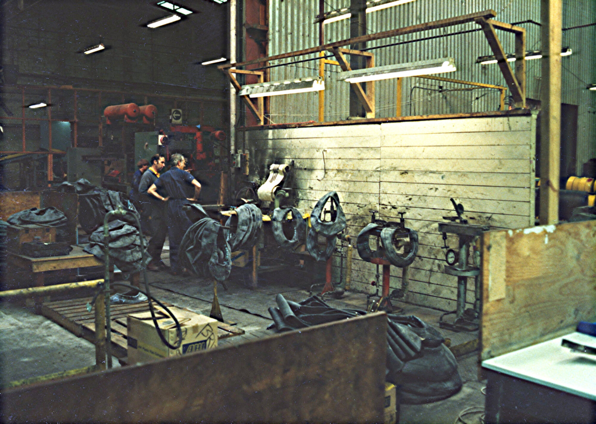 Dunlop (NZ) Ltd; Tube Section Rebuild; ca. 1984