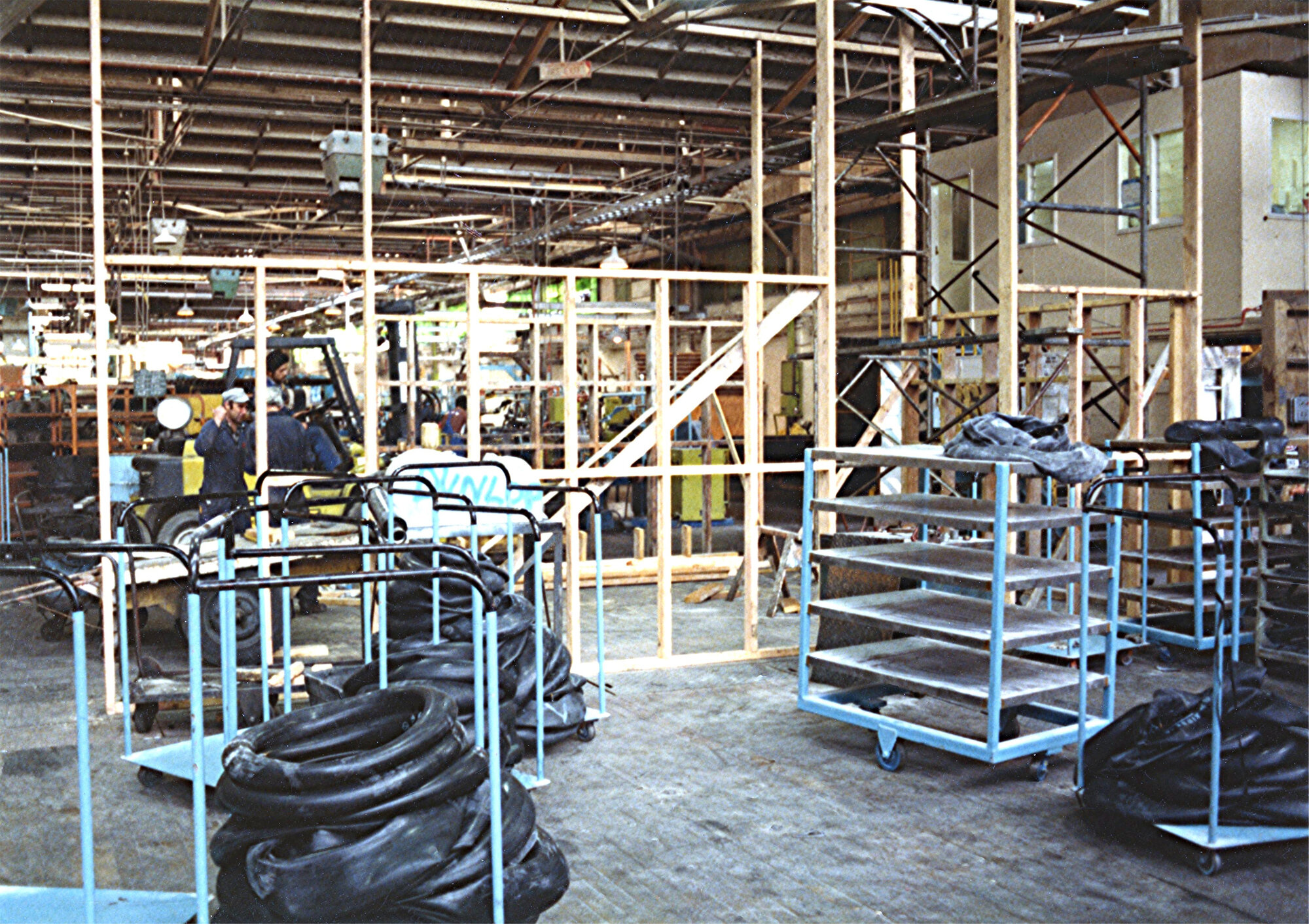 Dunlop (NZ) Ltd; Tube Section Rebuild; ca. 1983