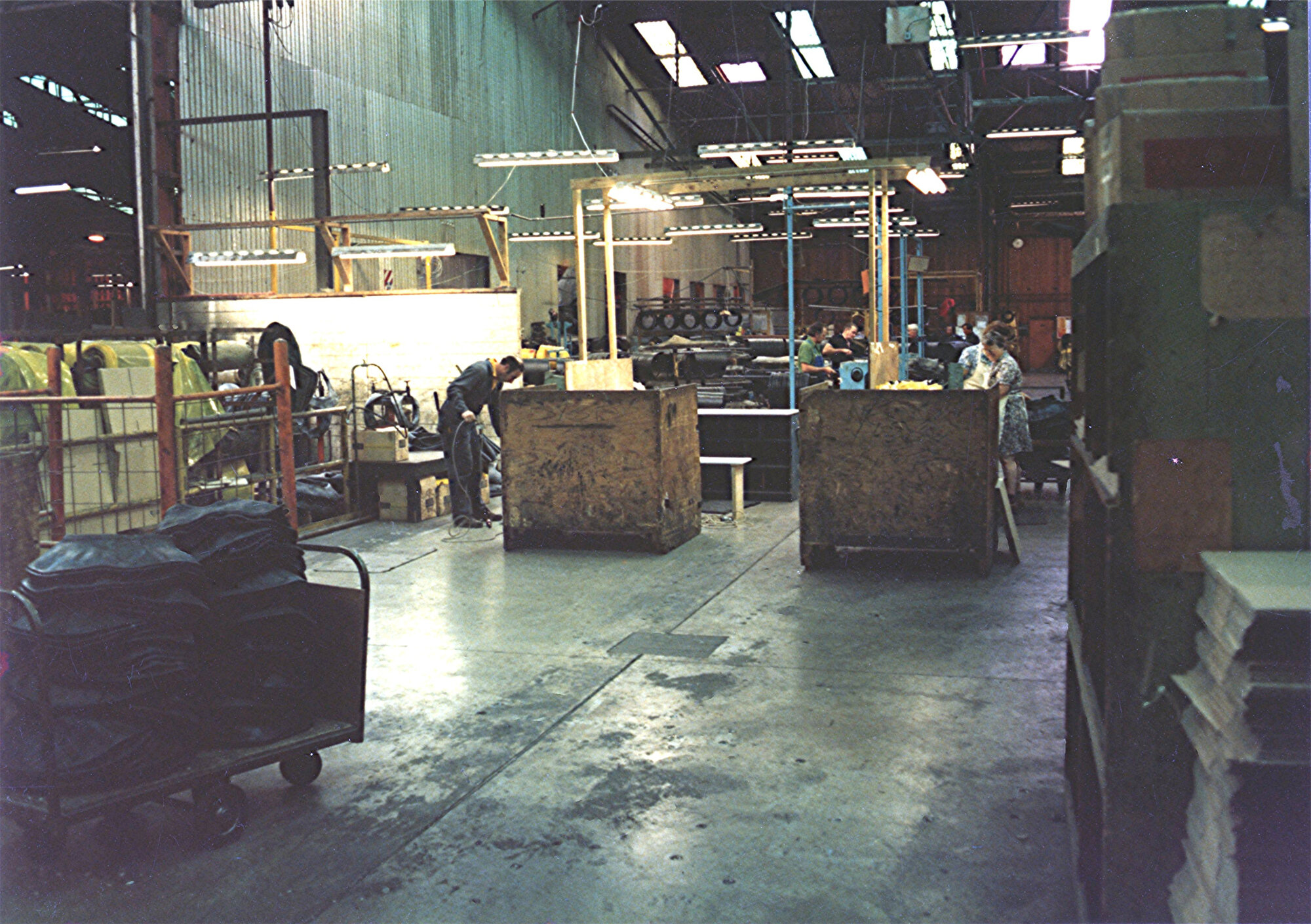 Dunlop (NZ) Ltd; Tube Section Rebuild; ca. 1983