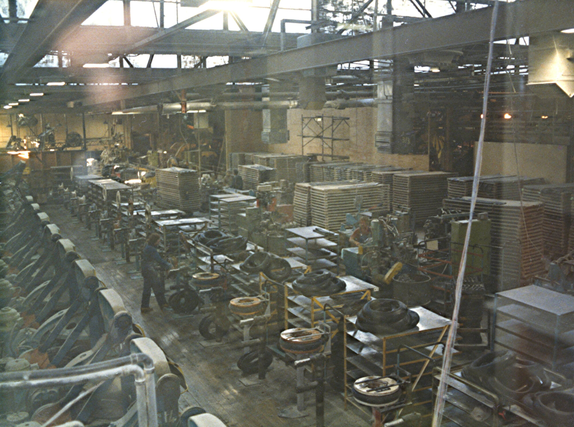 Dunlop (NZ) Ltd; Tube Section Rebuild; 1984