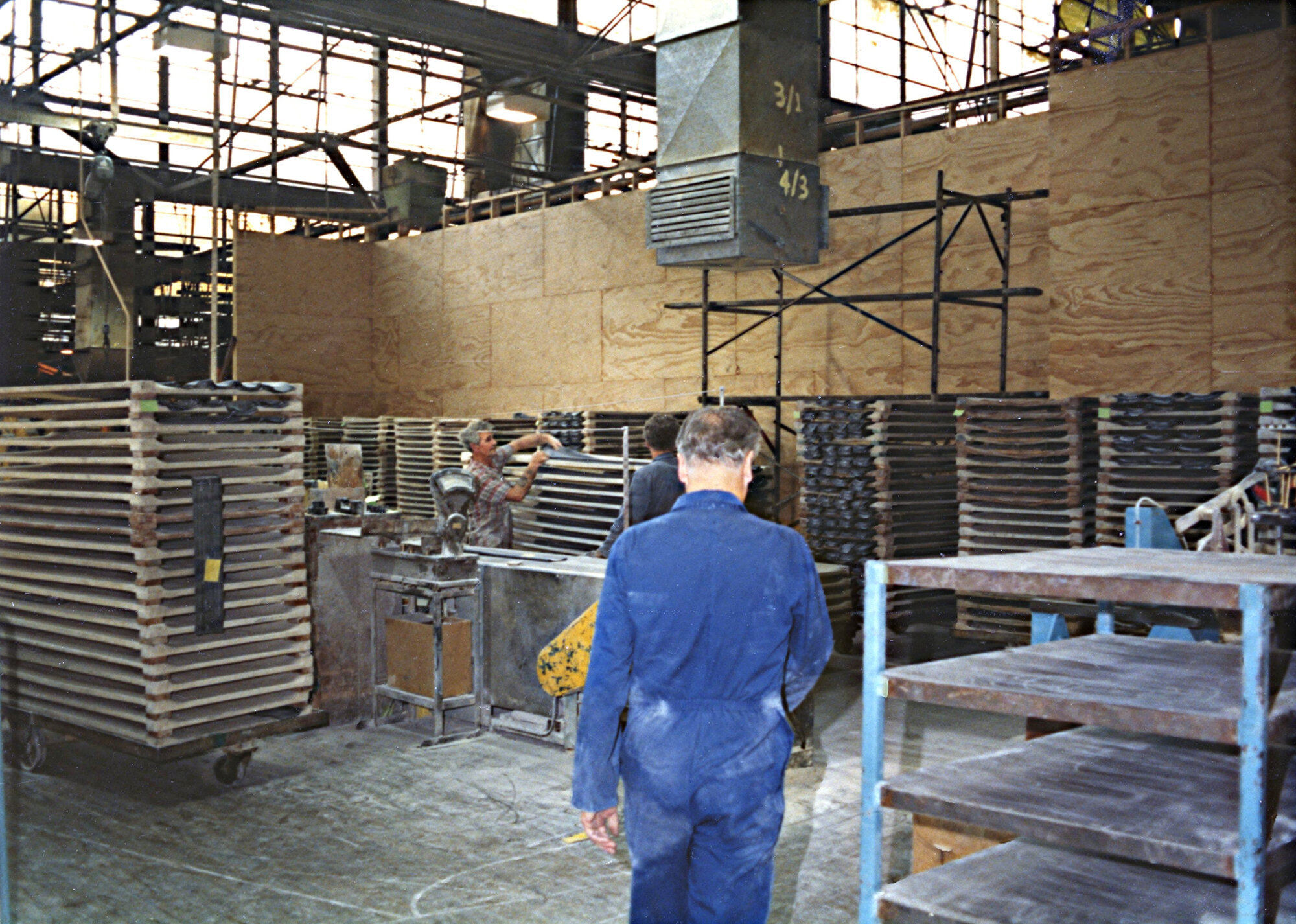 Dunlop (NZ) Ltd; Tube Section Rebuild; ca. 1984