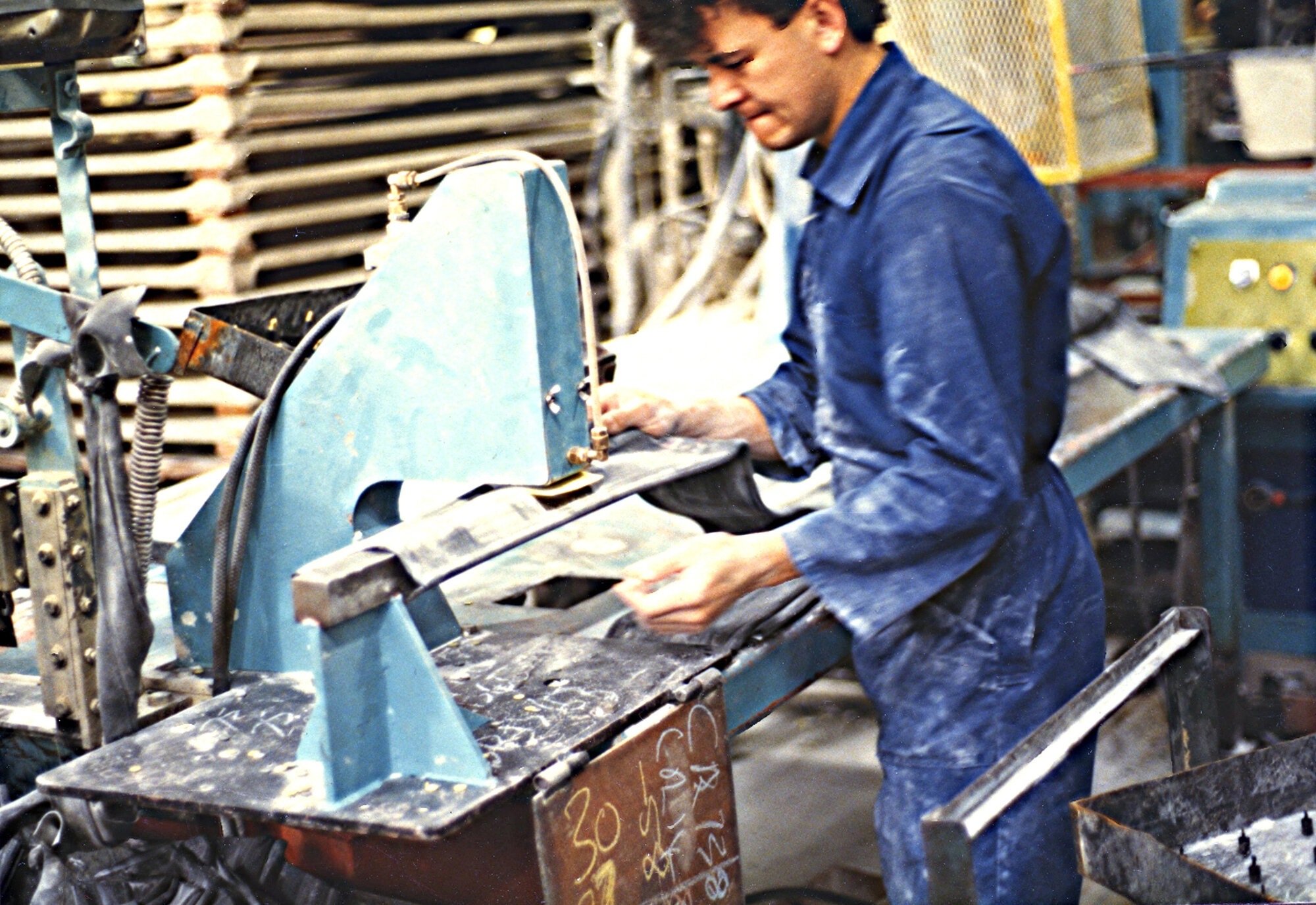 Dunlop (NZ) Ltd; Tube Section Rebuild; ca. 1984