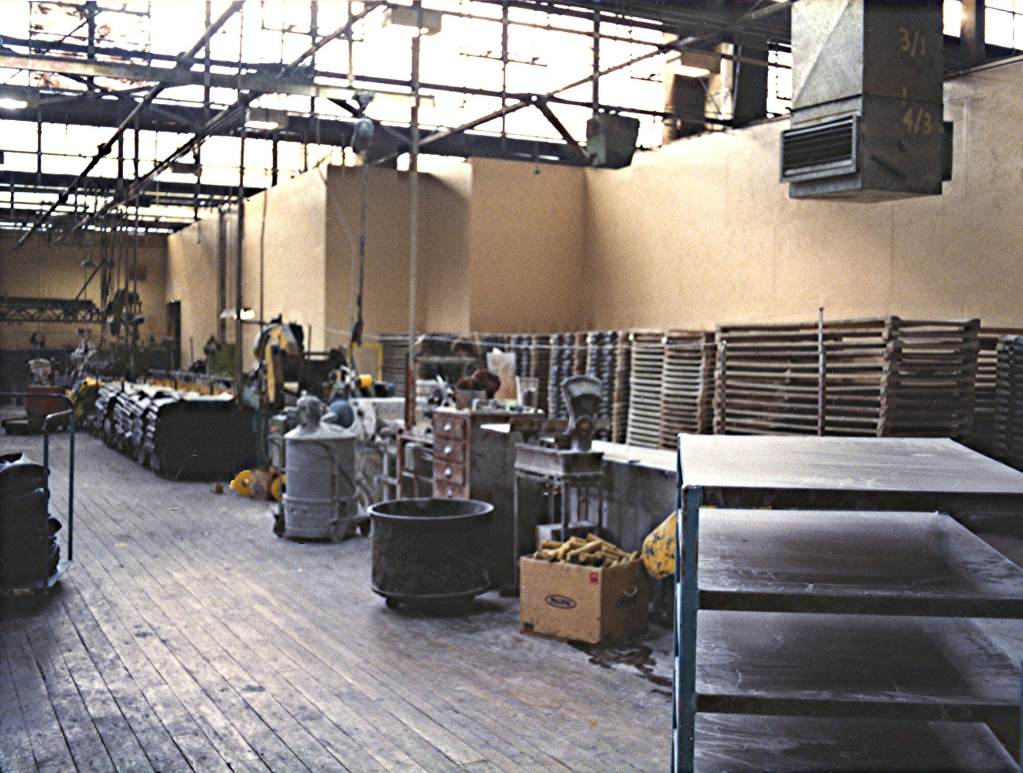 Dunlop (NZ) Ltd; Tube Section Rebuild; ca. 1984