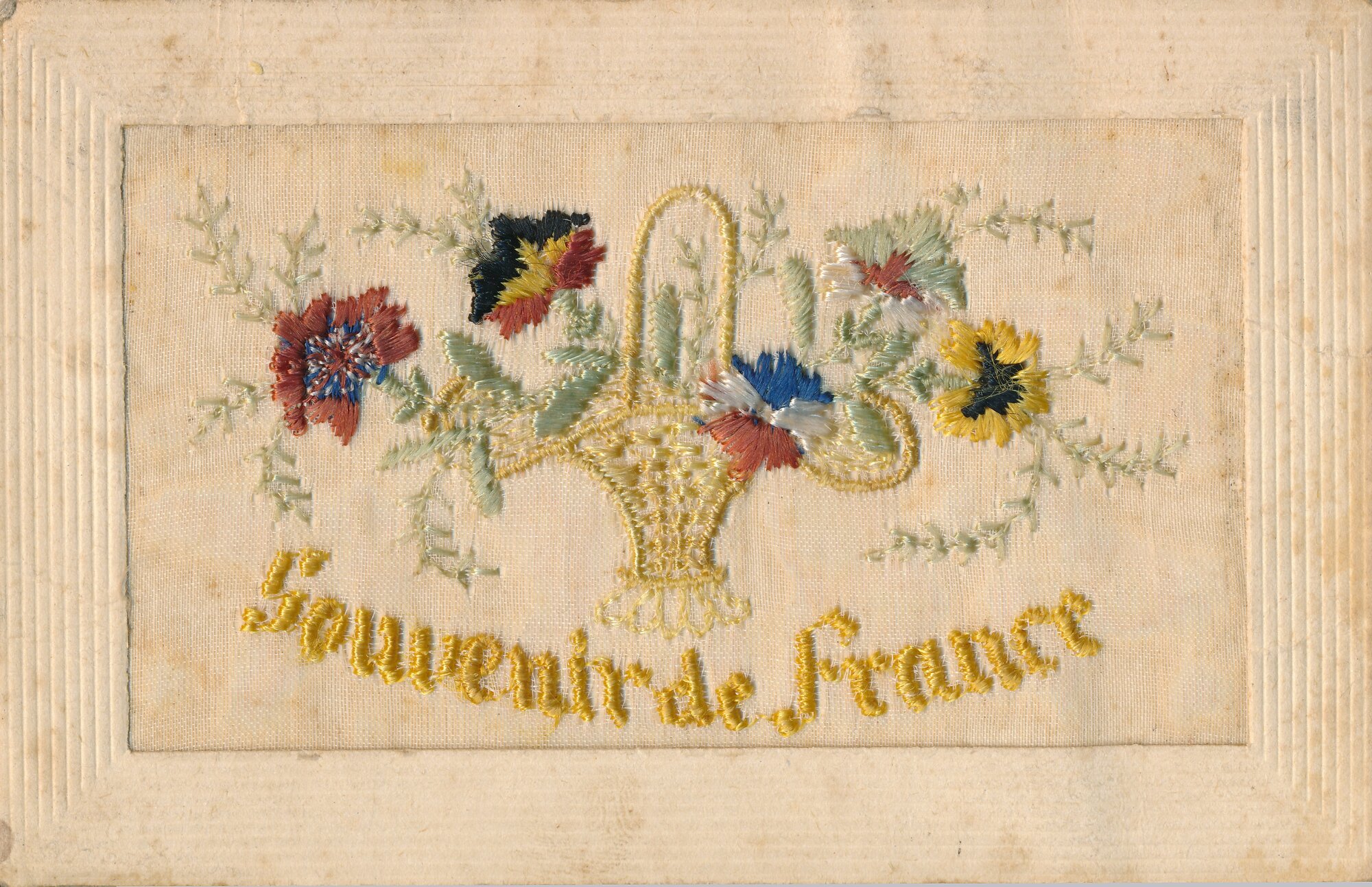 Weddell WW1 Postcard 10; souvenir from France.