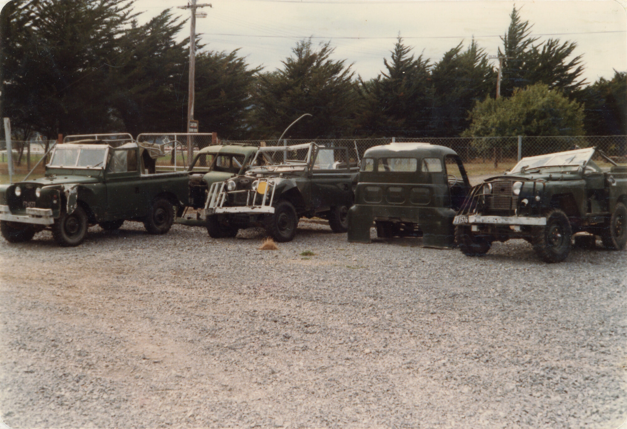 Trentham Military Camp; 1 Base Workshop; May 1976 - April 1981