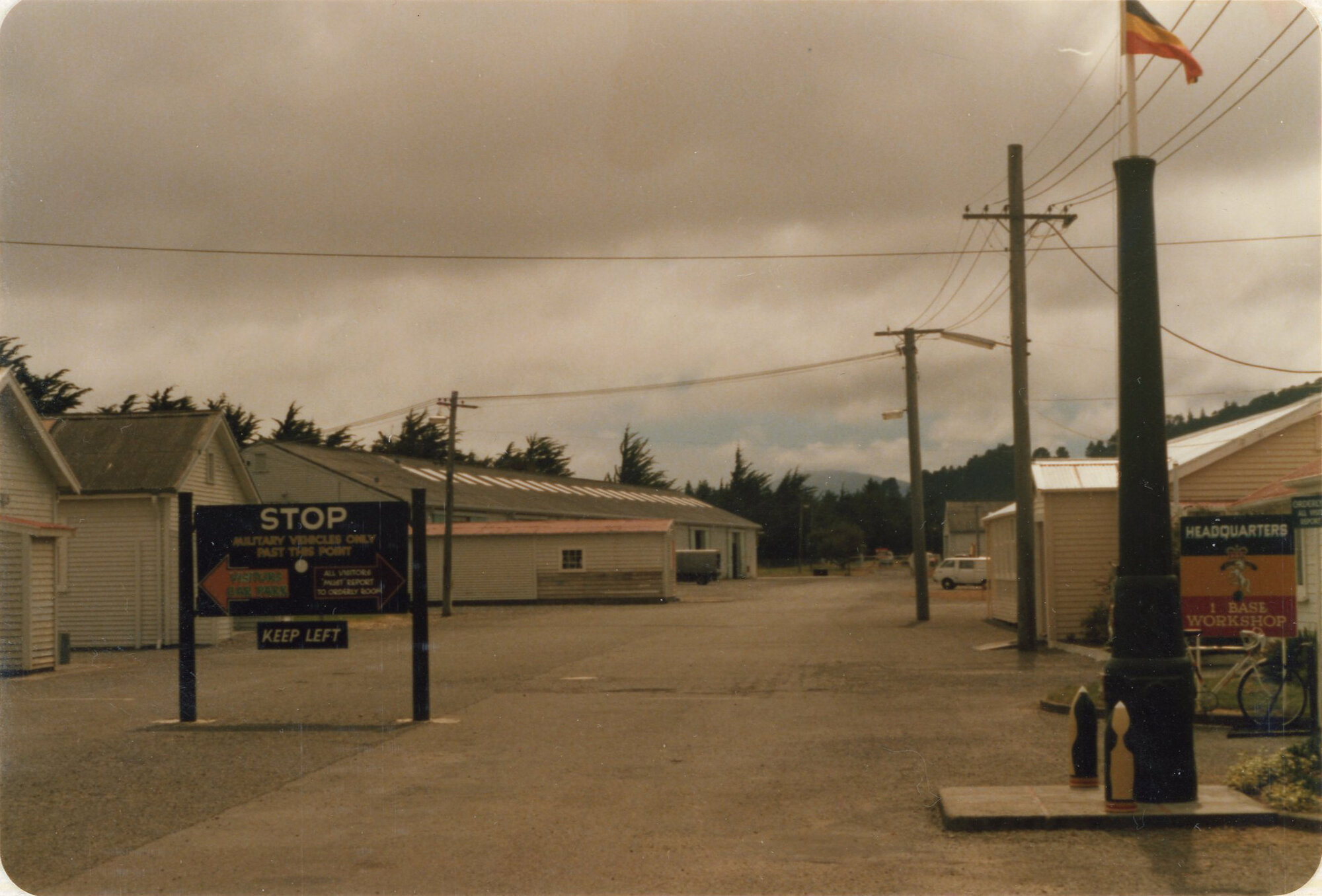 Trentham Military Camp; 1 Base Workshop; May 1976 - April 1981
