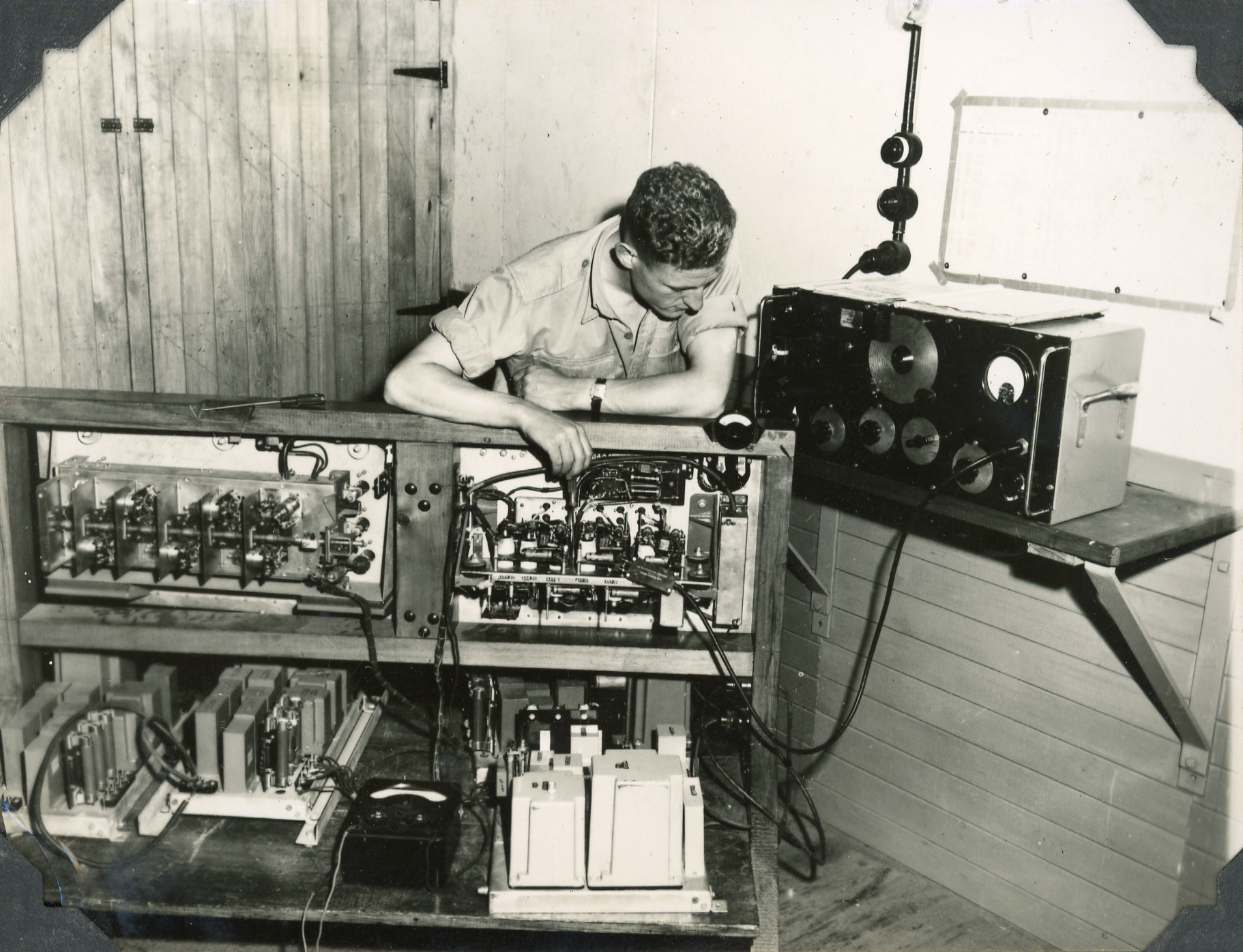 Trentham Military Camp; Corporal Ashley; ca. 1947-1955