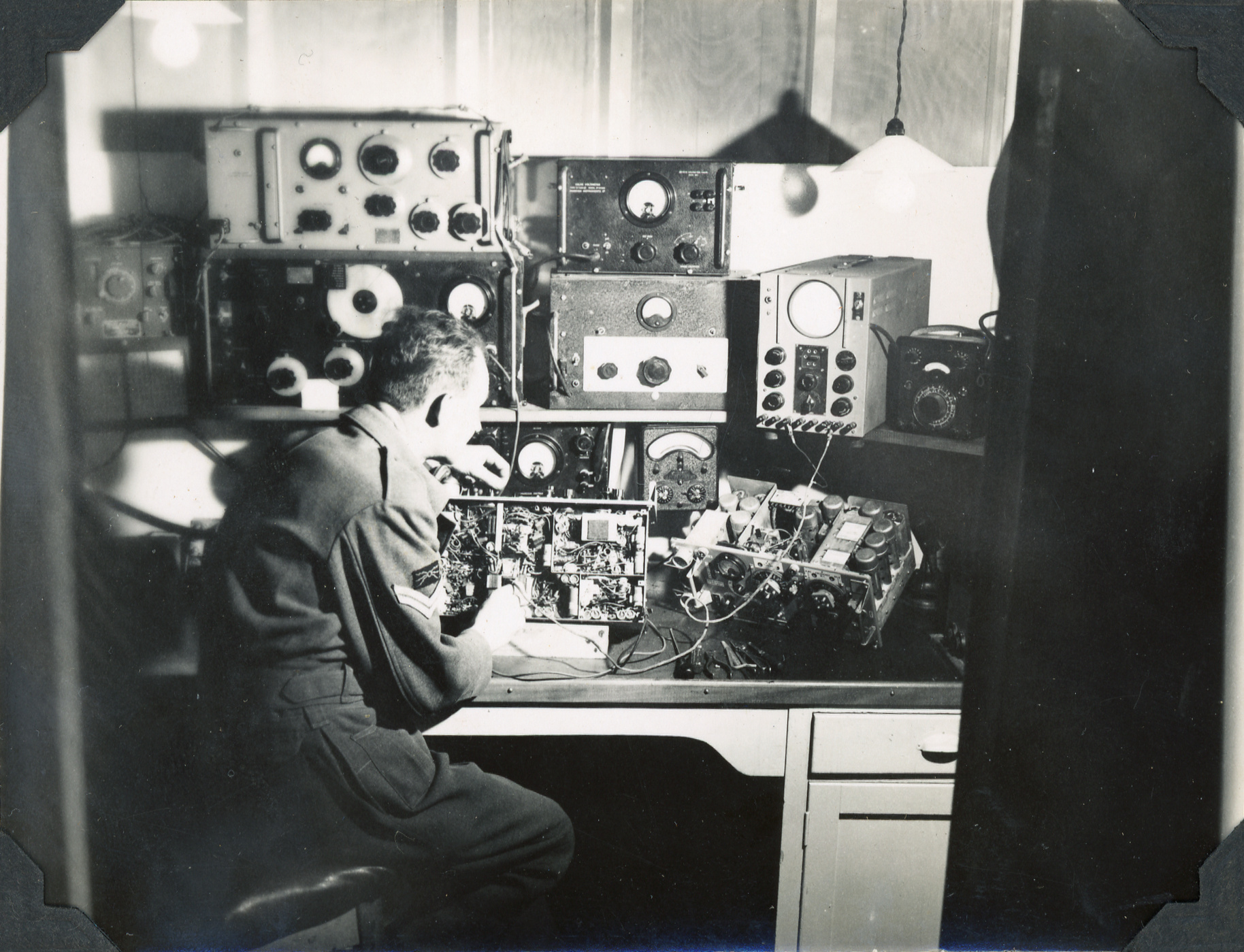 Trentham Military Camp; Corporal Johnston; ca. 1947-1955