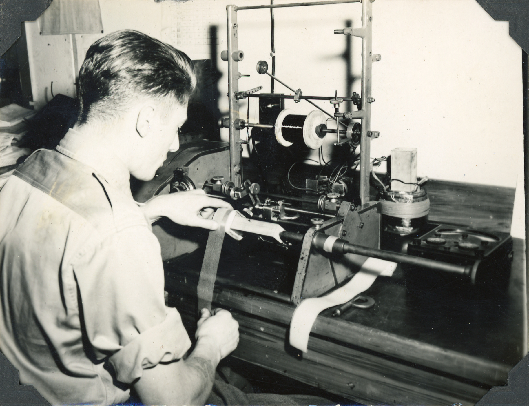 Trentham Military Camp; Private Scott; ca. 1947-1955