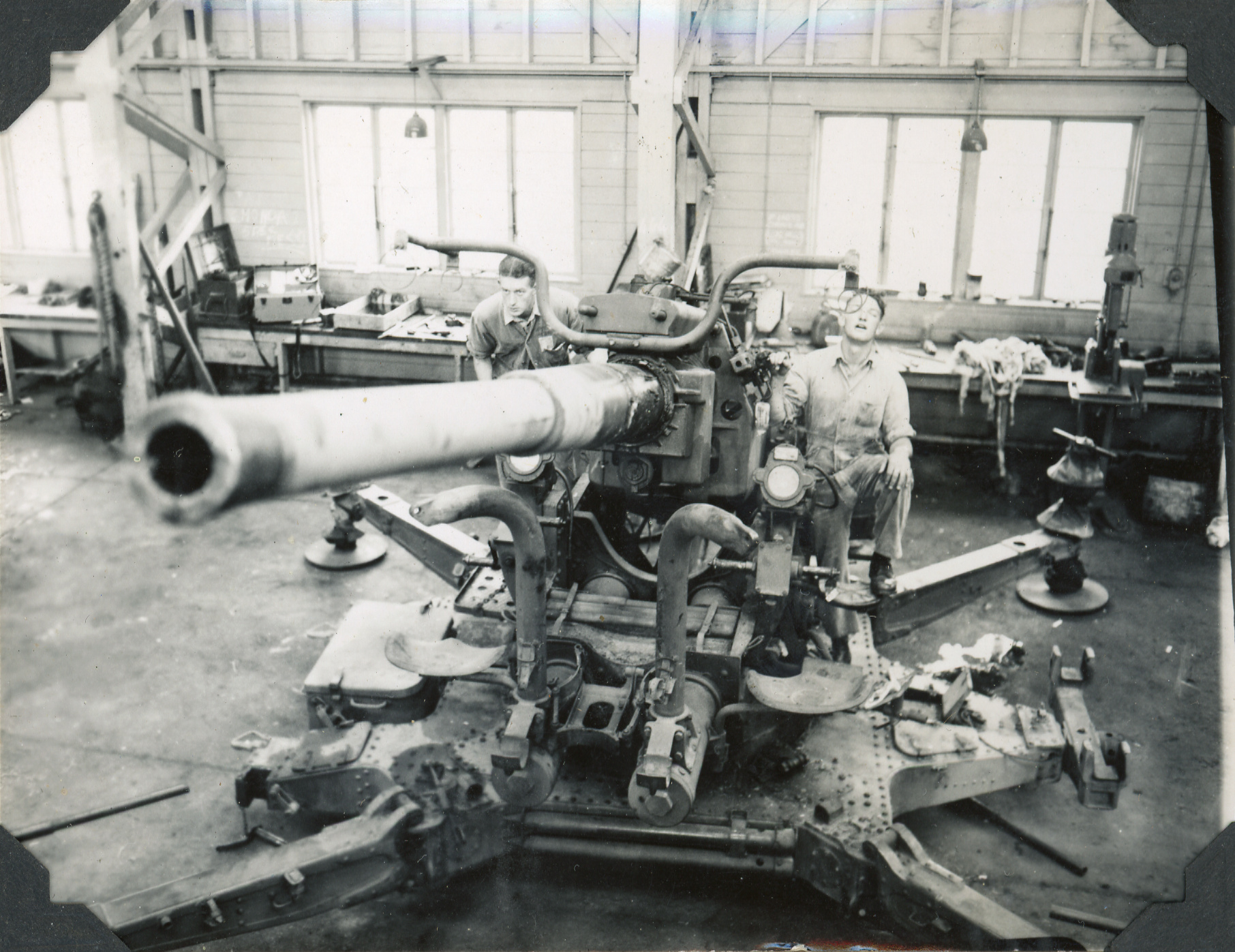 Trentham Military Camp; Private Stone and Private Chapman; ca. 1947-1955