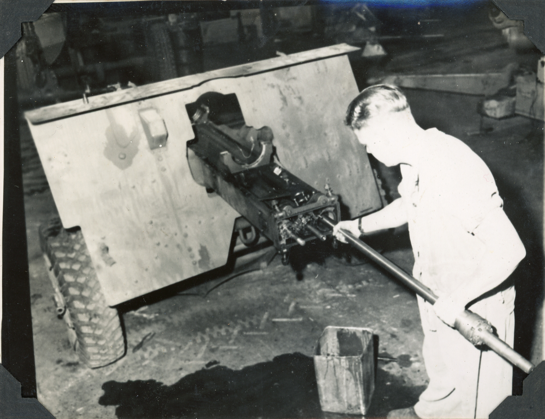 Trentham Military Camp; Corporal Morgan; ca. 1947-1955