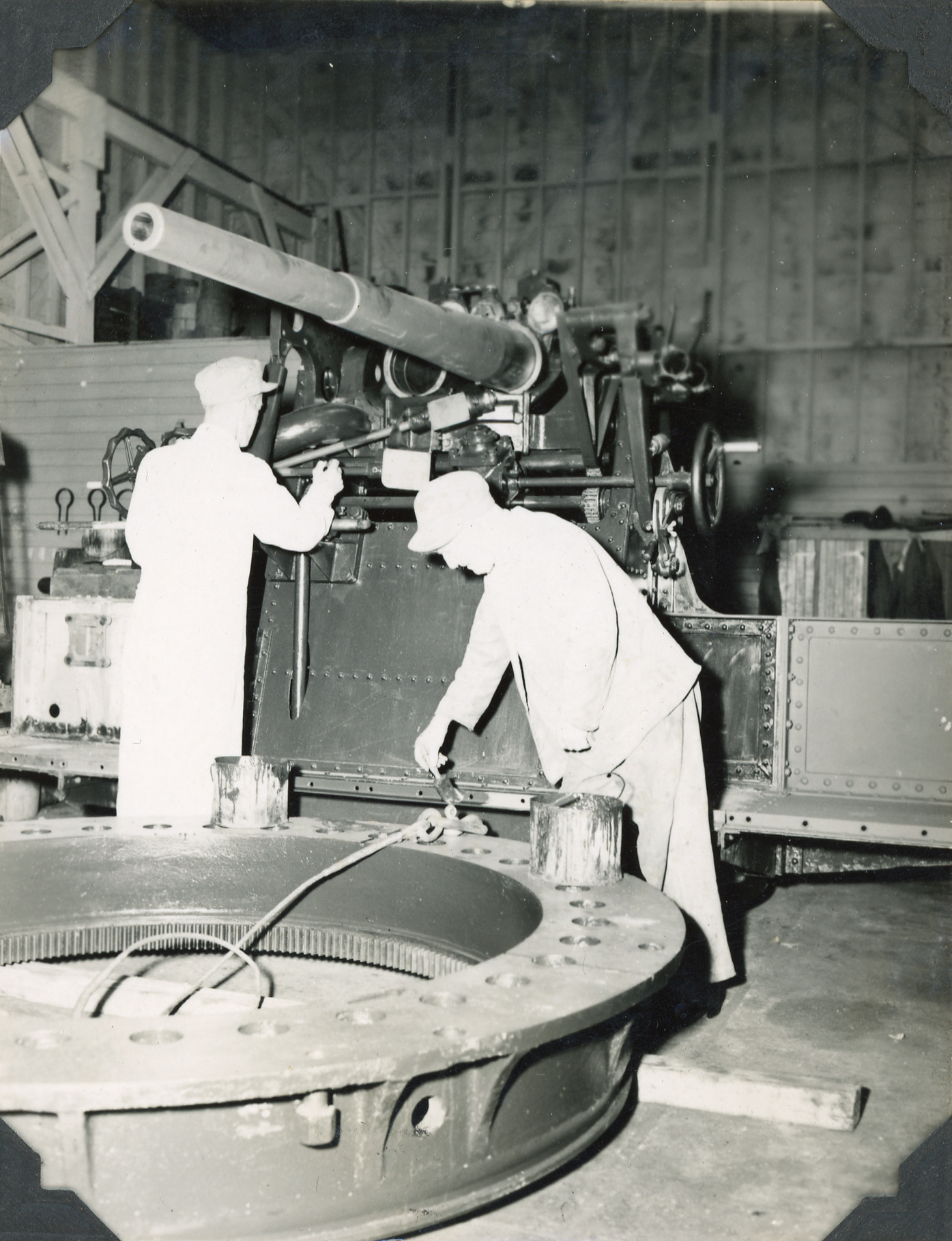 Trentham Military Camp; Sergeant Ray and Lance Corporal Price; ca. 1947-1955