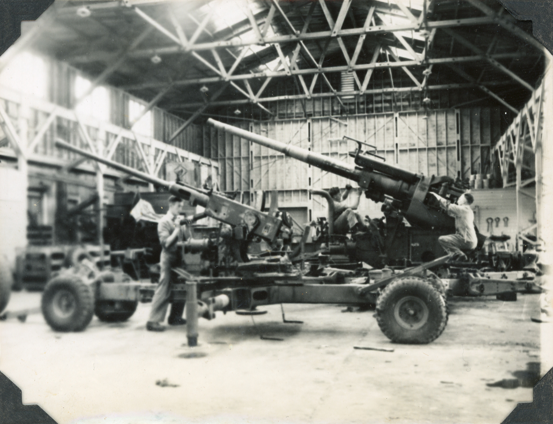 Trentham Military Camp; Private Stone, Private Chapman, and Sergeant Lakeland; ca. 1947-1955