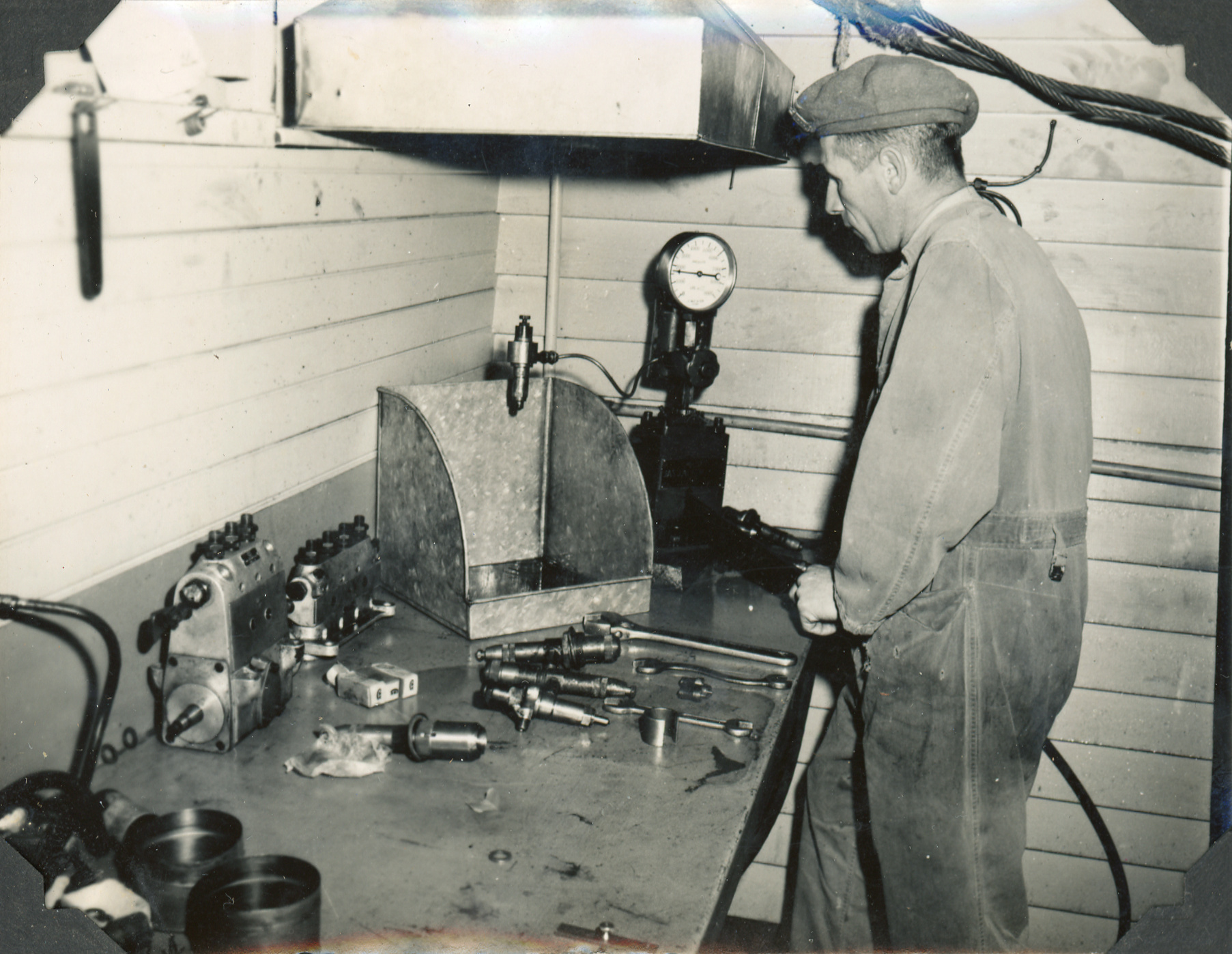 Trentham Military Camp; Sergeant Dunn; ca. 1947-1955