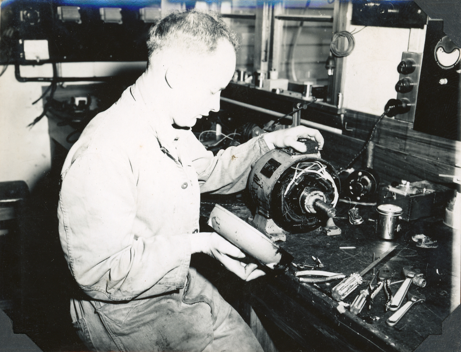 Trentham Military Camp; Private Higginson; ca. 1947-1955