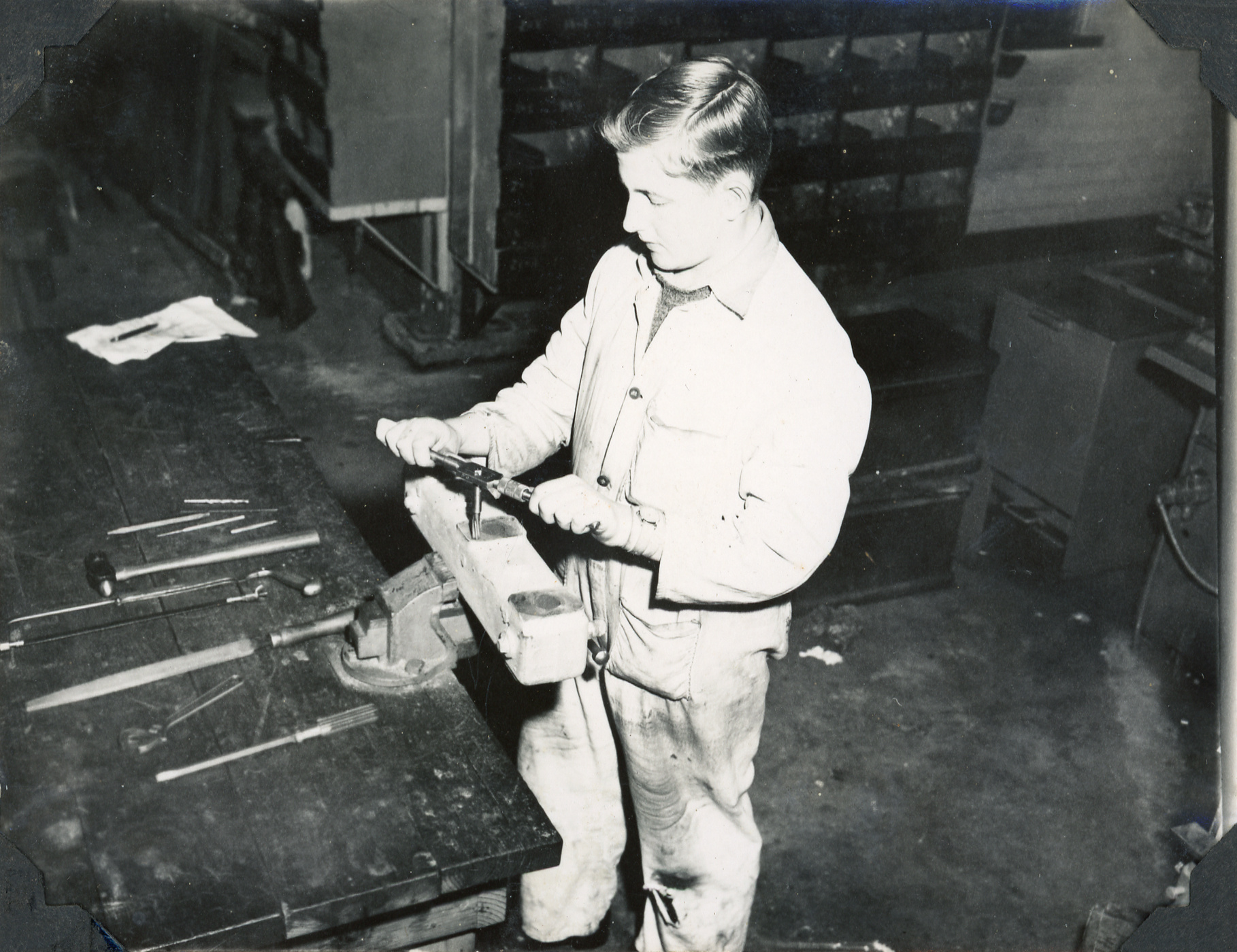 Trentham Military Camp; Cadet Stunnel; ca. 1947-1955