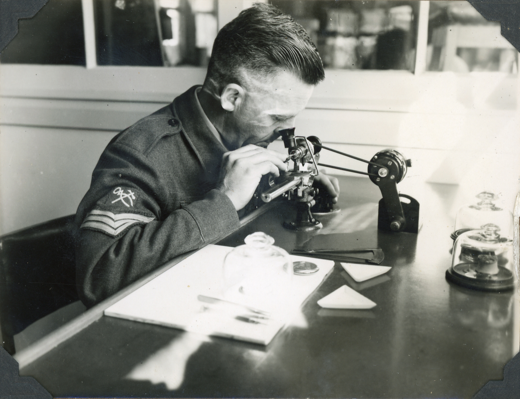 Trentham Military Camp; Sergeant Littlejohn; ca. 1947-1955