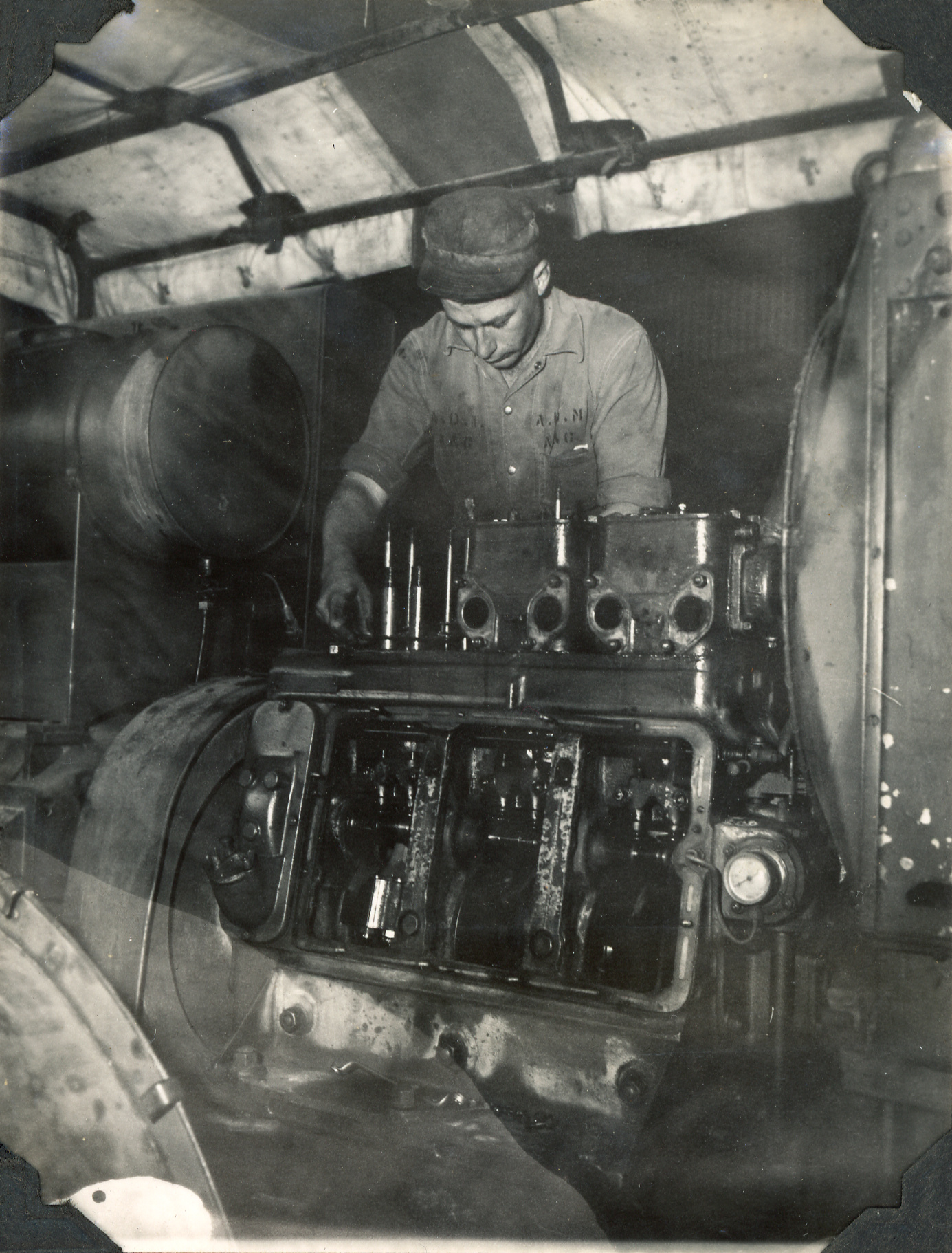 Trentham Military Camp; Private McKay; ca. 1947-1955