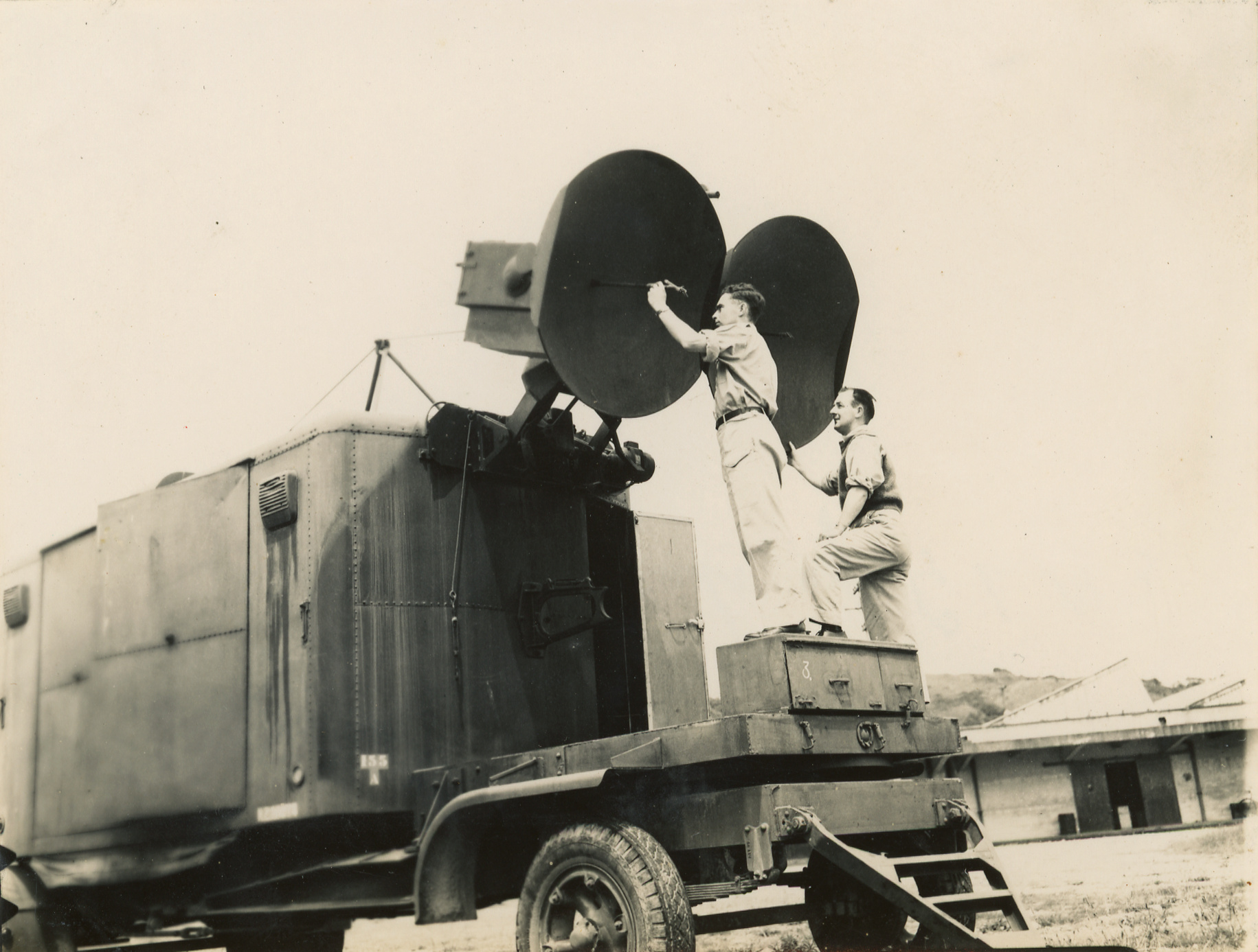Trentham Military Camp; Sergeant King and Corporal Harris; ca. 1947-1955 