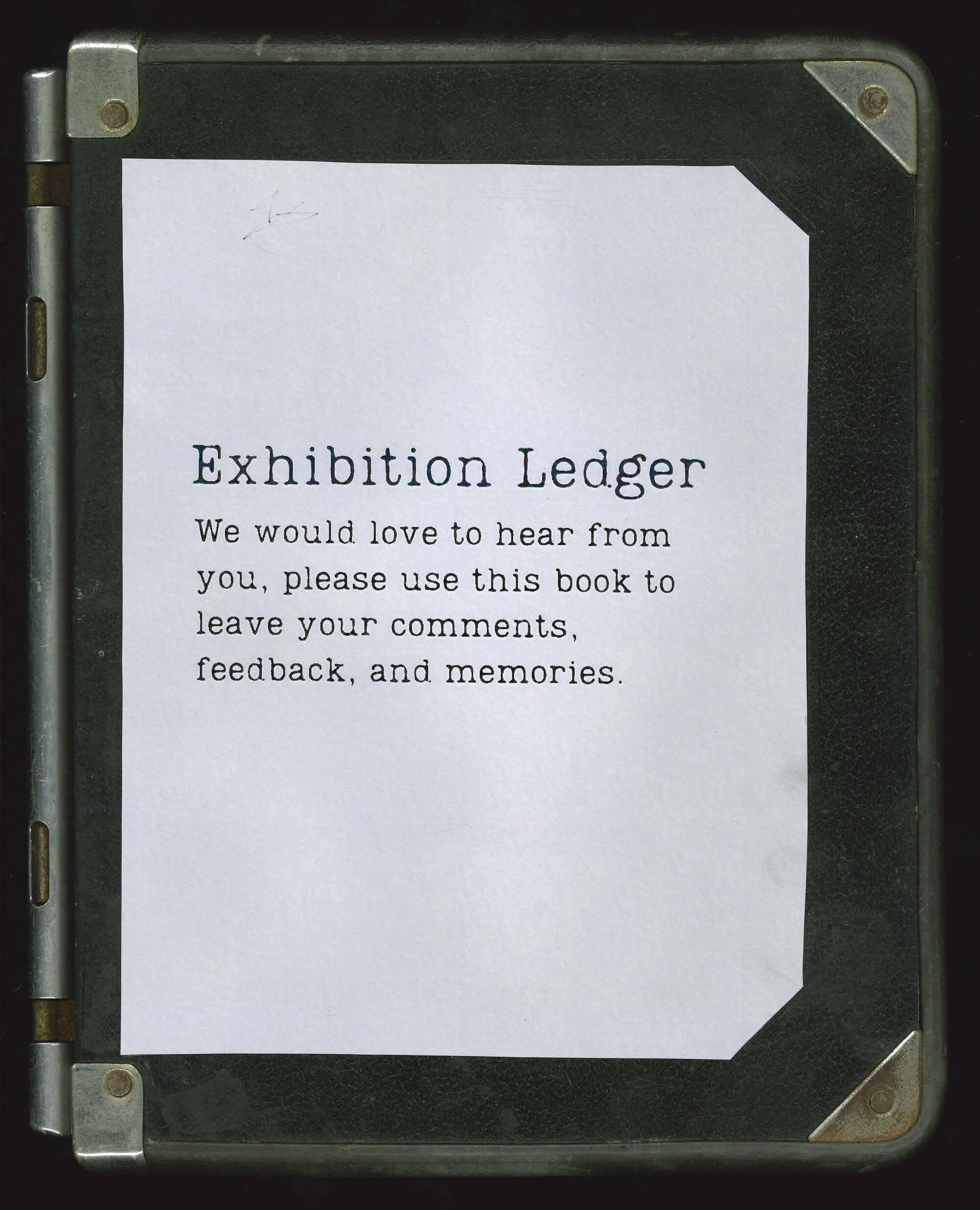 Upper Hutt: City of Industry Exhibition; Visitors Book; 2024