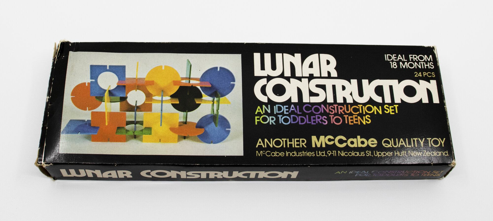 McCabe Industries Ltd; Lunar Construction 24pce; late 1970s - early 1980s