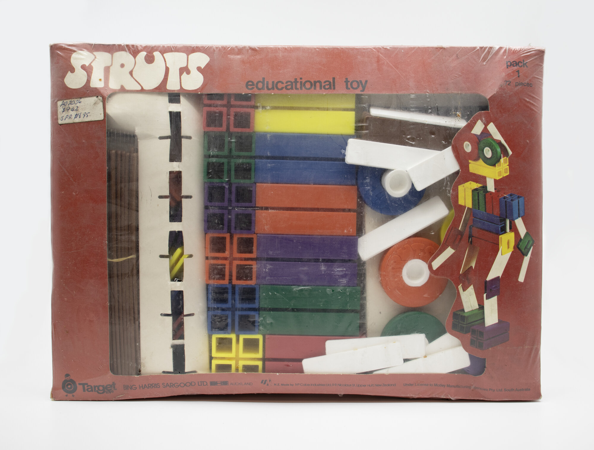 McCabe Industries Ltd; Struts Pack 1 72pce; late 1970s - early 1980s