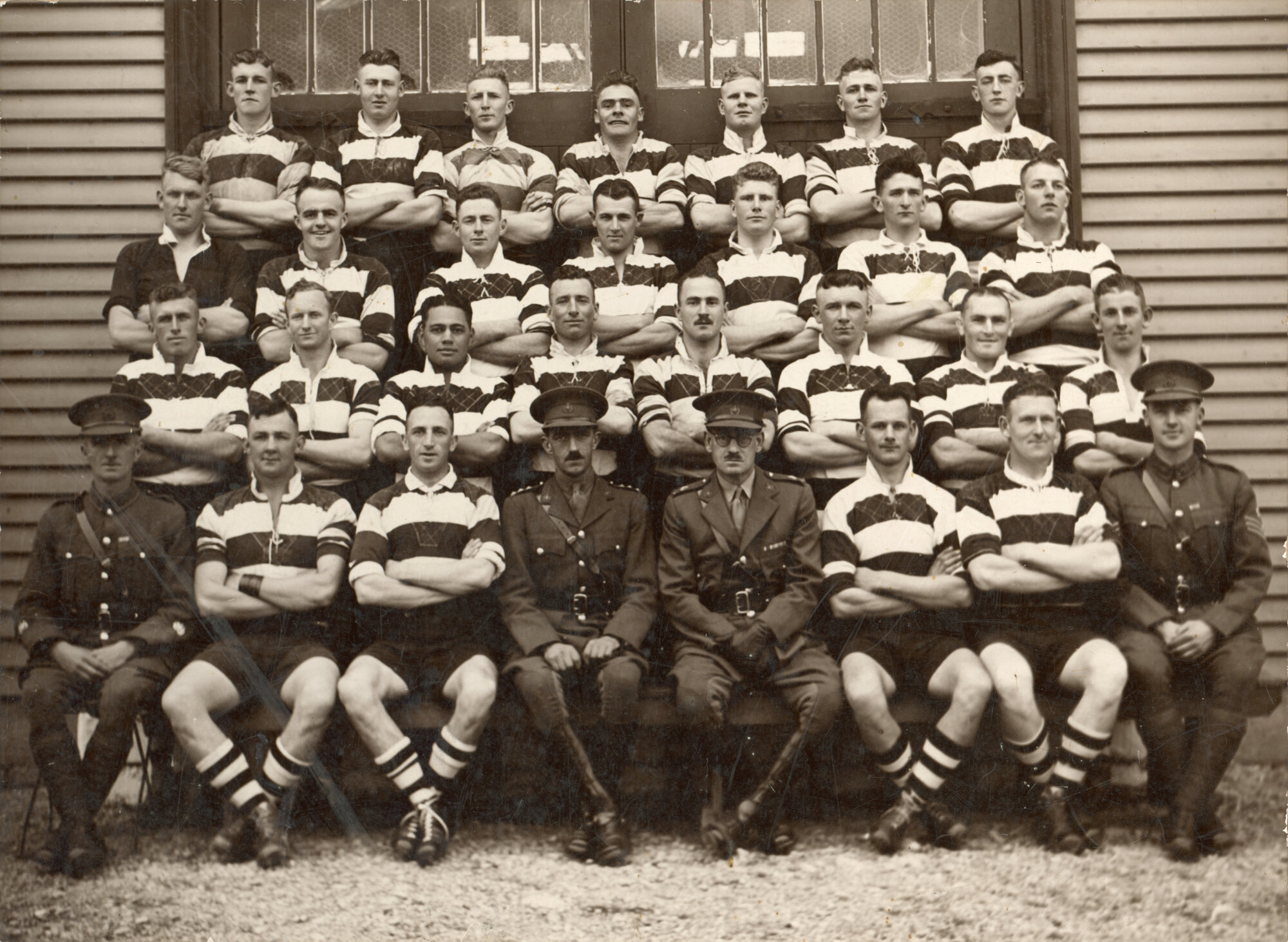 Trentham Military Camp; Hutt (Army) Rugby Football Club; 1938