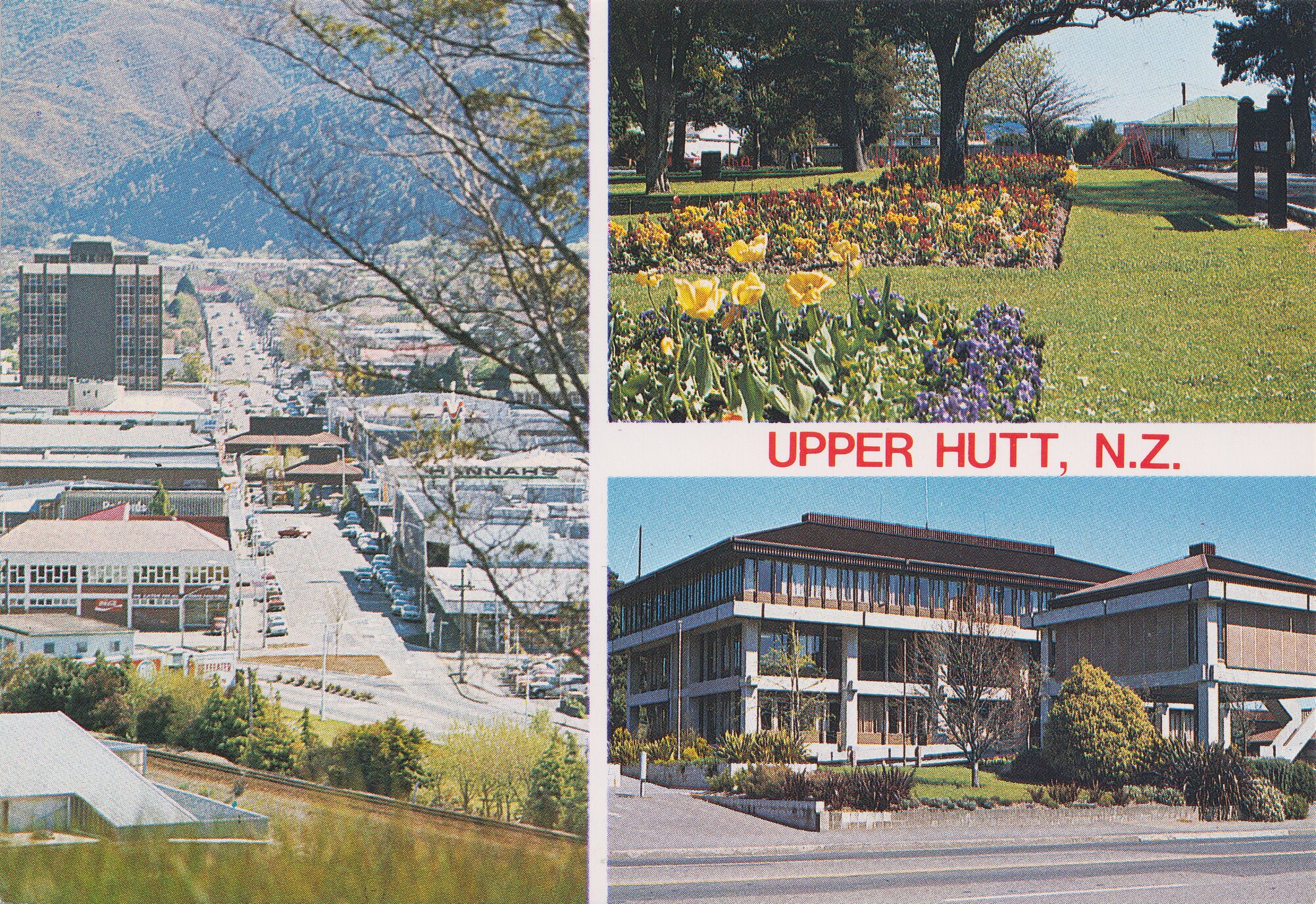Upper Hutt Postcard; ca. early 1980s