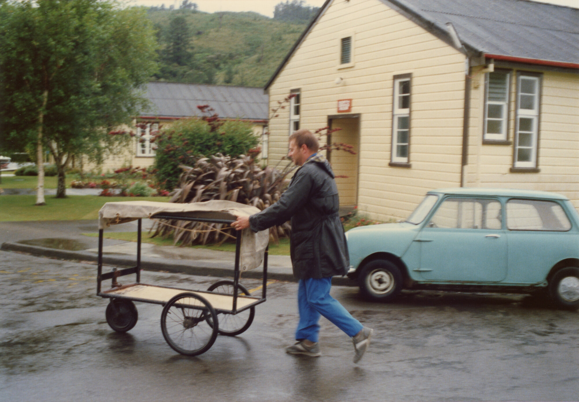 Silverstream Hospital; Orderly in Carpark; 1988