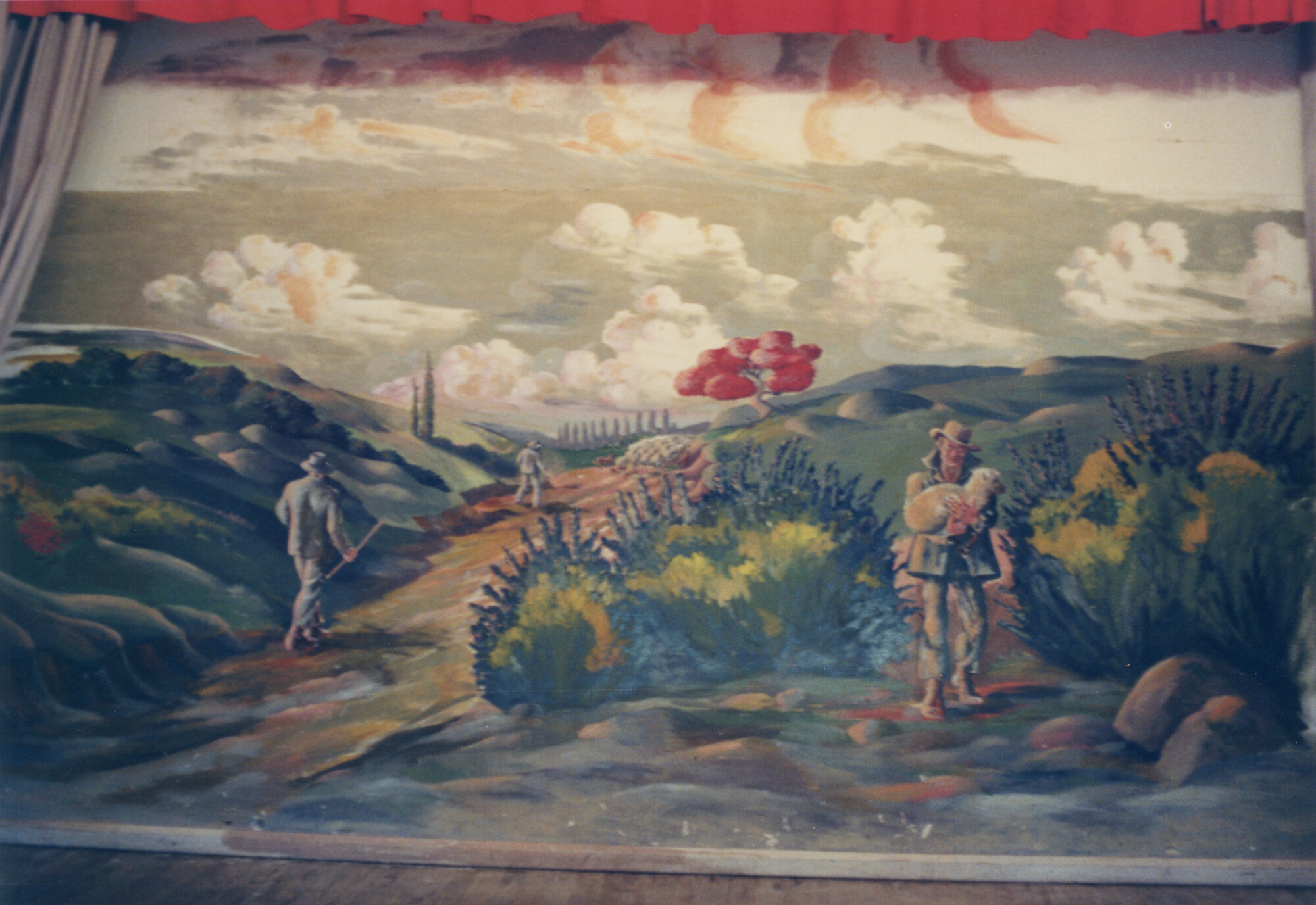 Silverstream Hospital; Recreation Hall Mural; 1988