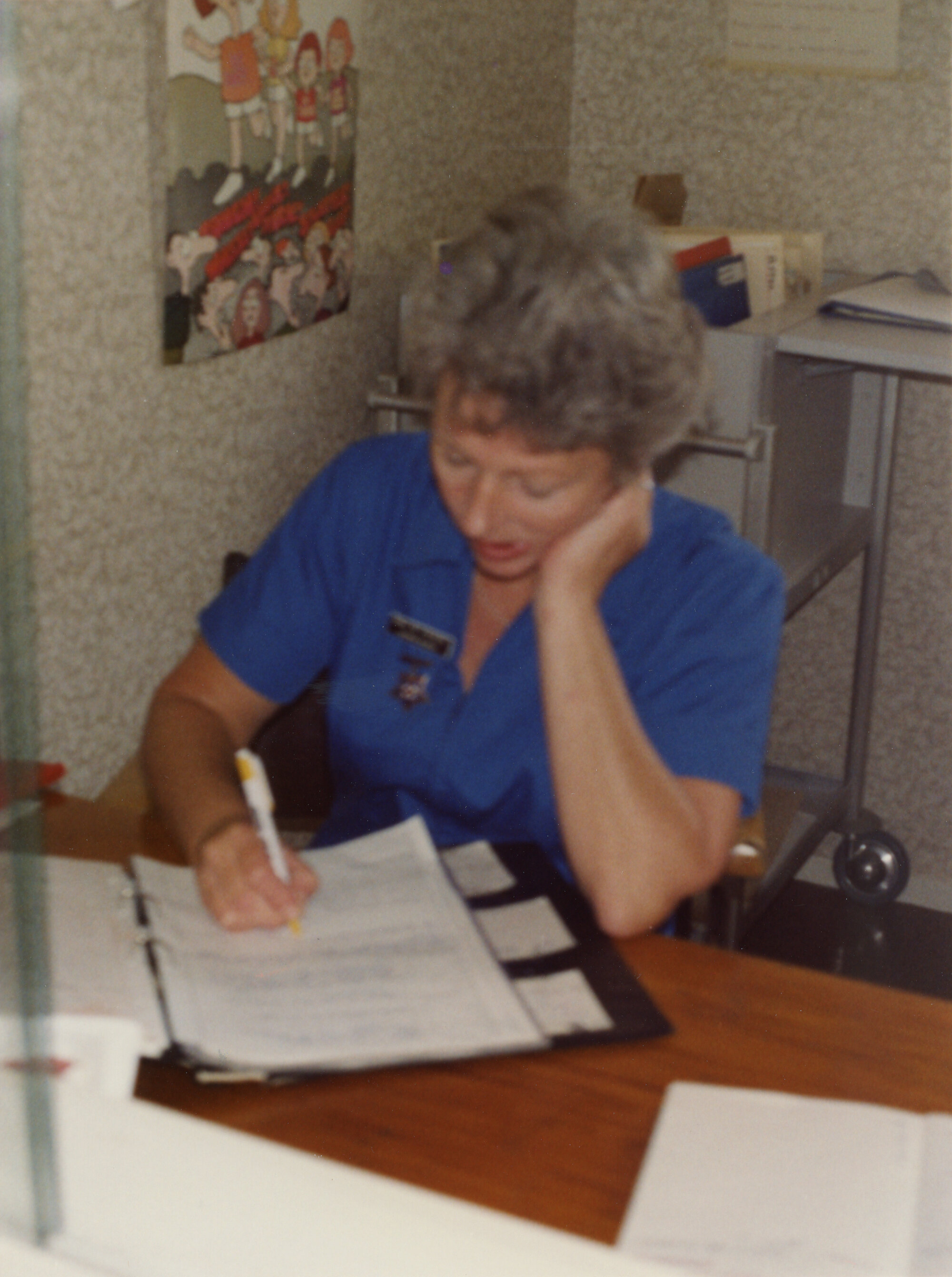 Silverstream Hospital; Ward Sister; ca. 1989