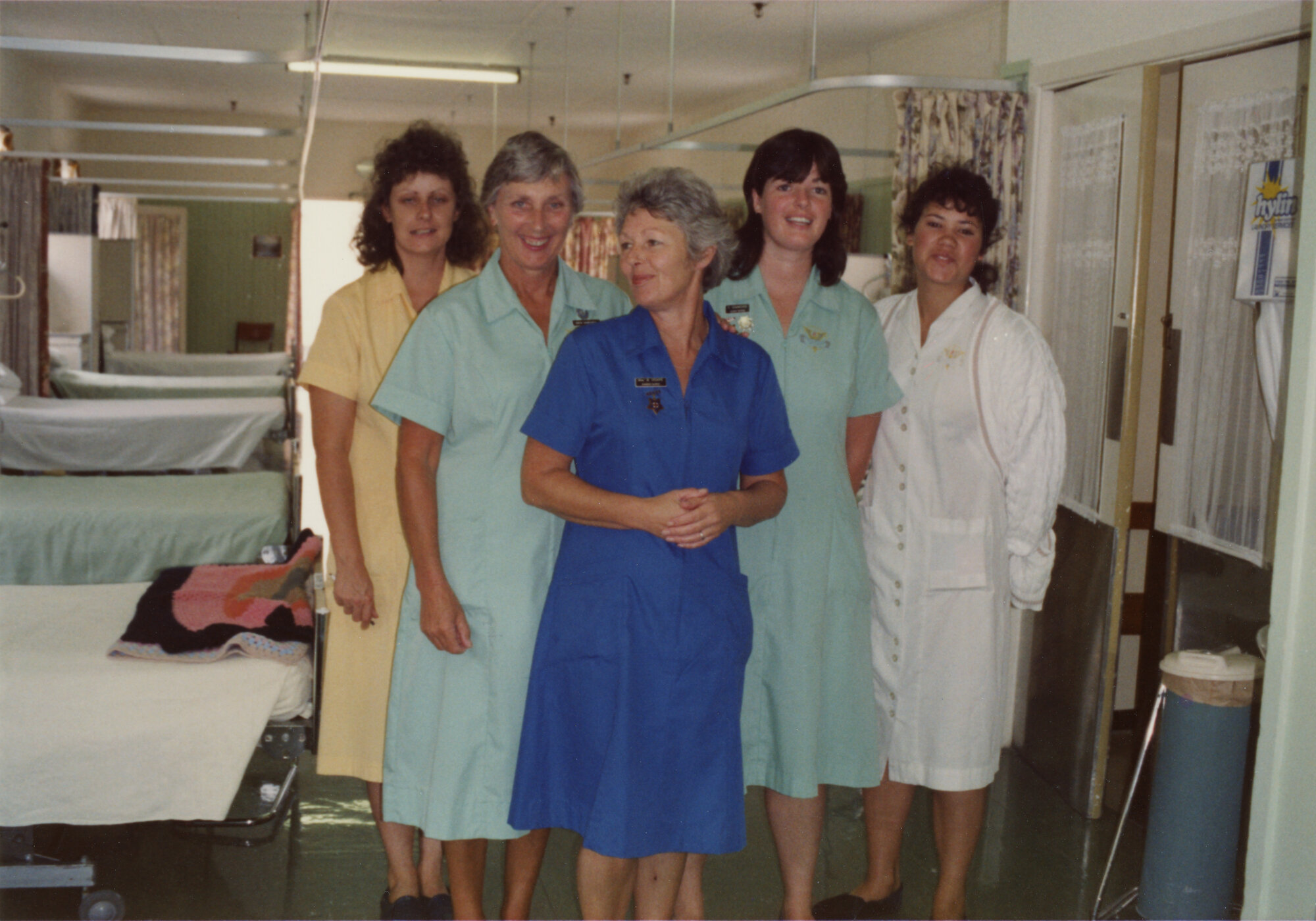 Silverstream Hospital; Medical Staff in Ward; ca. 1989