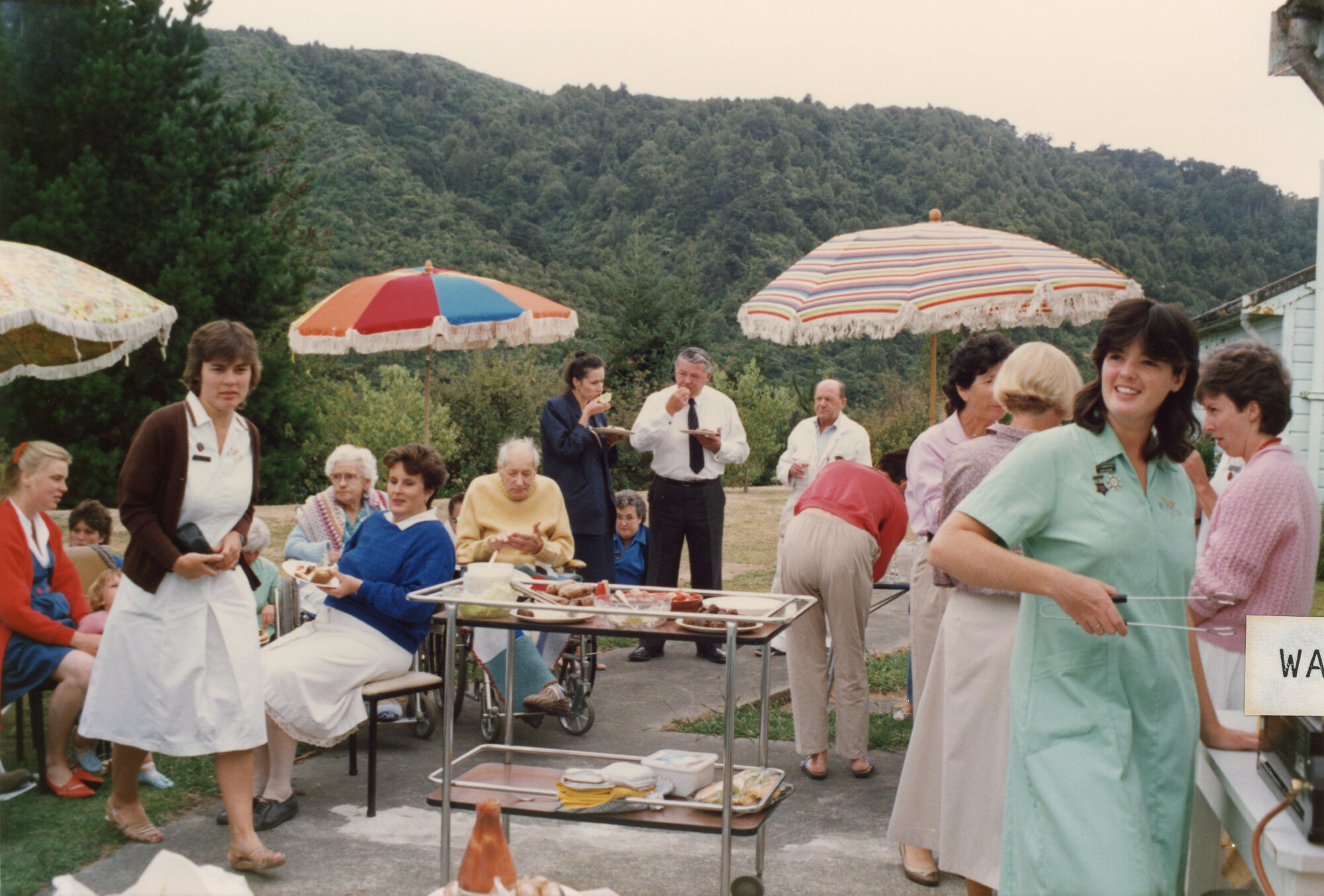 Silverstream Hospital; Ward 6 Farewell Barbeque; 1989