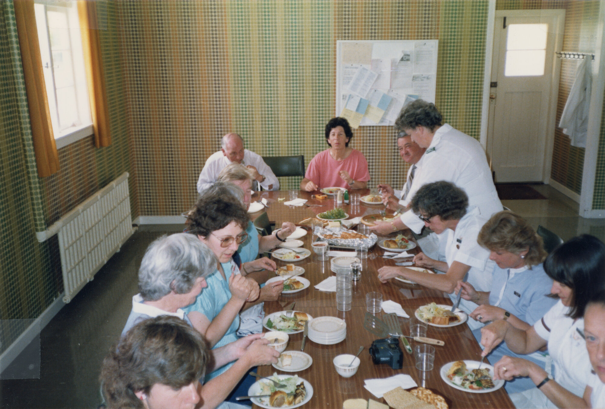 Silverstream Hospital; Staff Lunch; ca. 1989