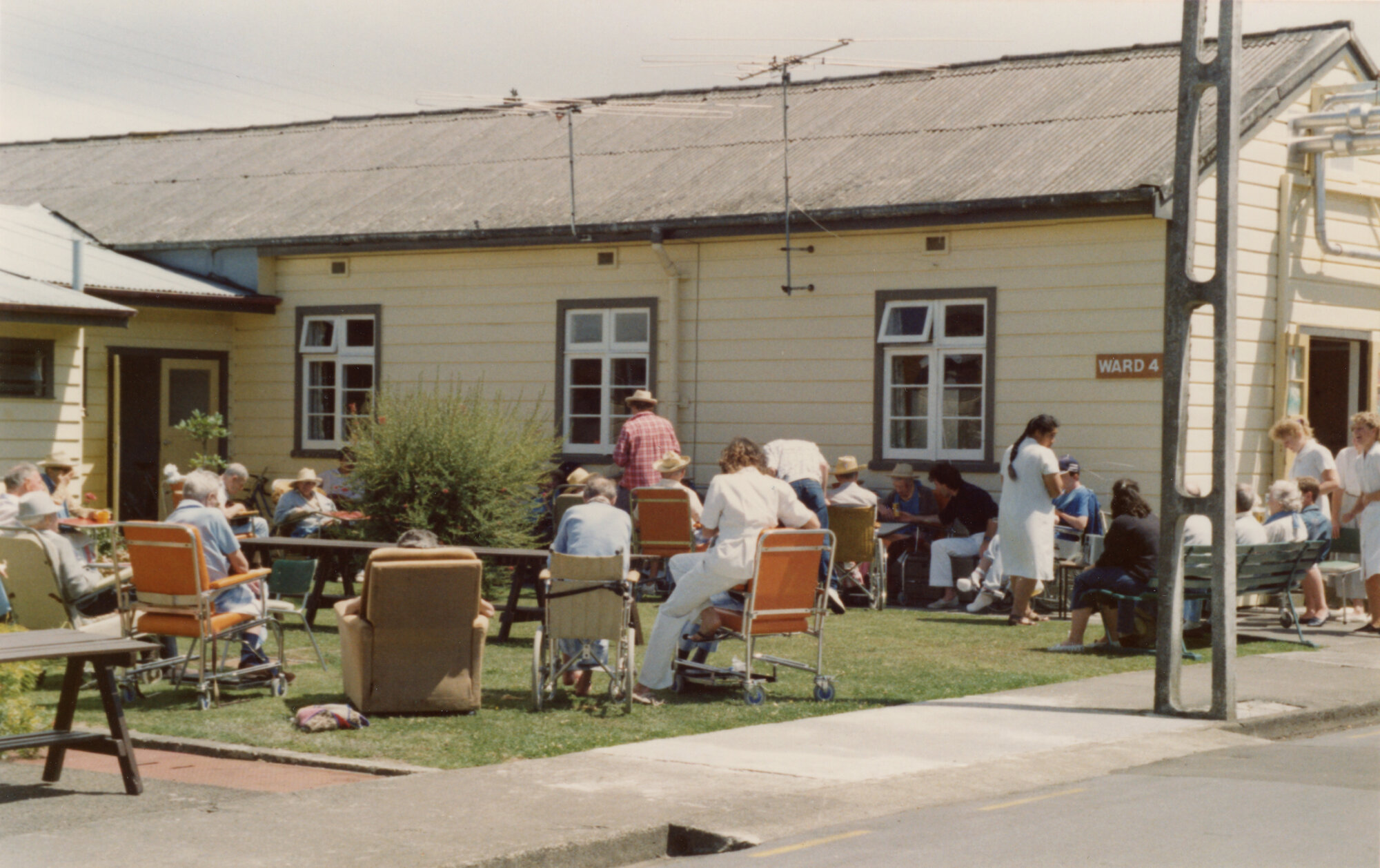 Silverstream Hospital; Outside Activities with Patients; ca.1989 