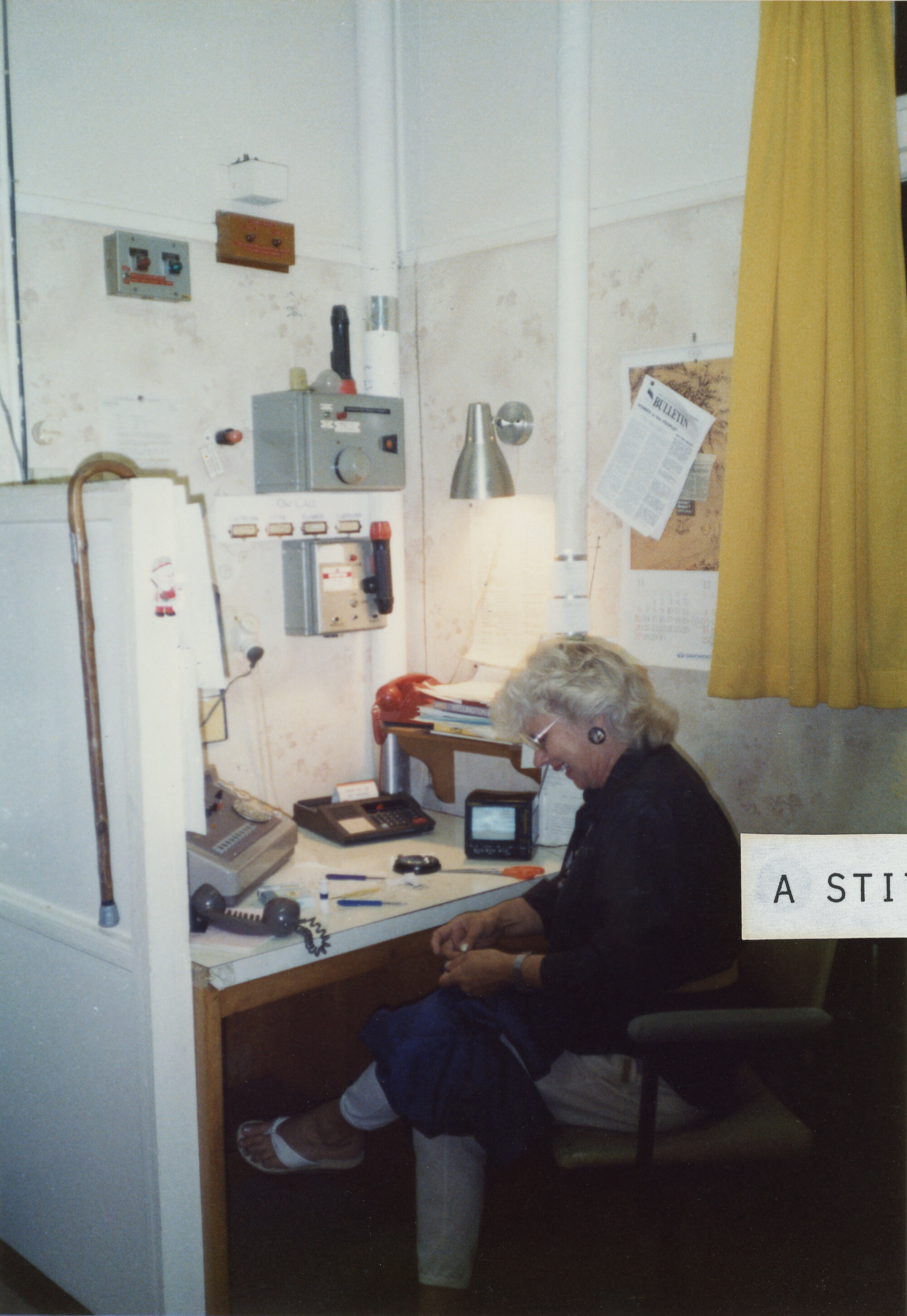 Silverstream Hospital; Telephone Operator; ca. 1988
