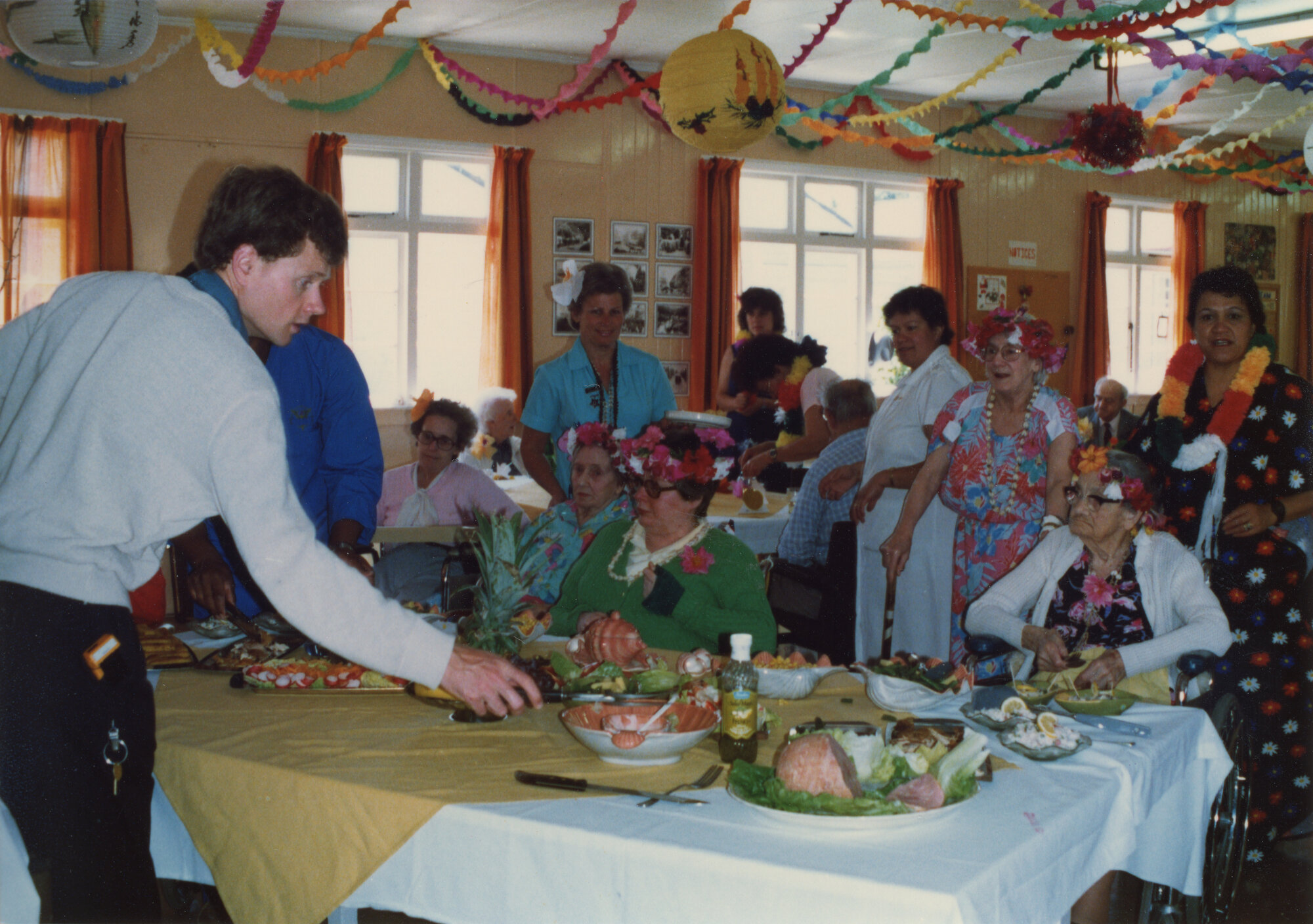 Silverstream Hospital; South Sea Island Banquet; ca. 1988