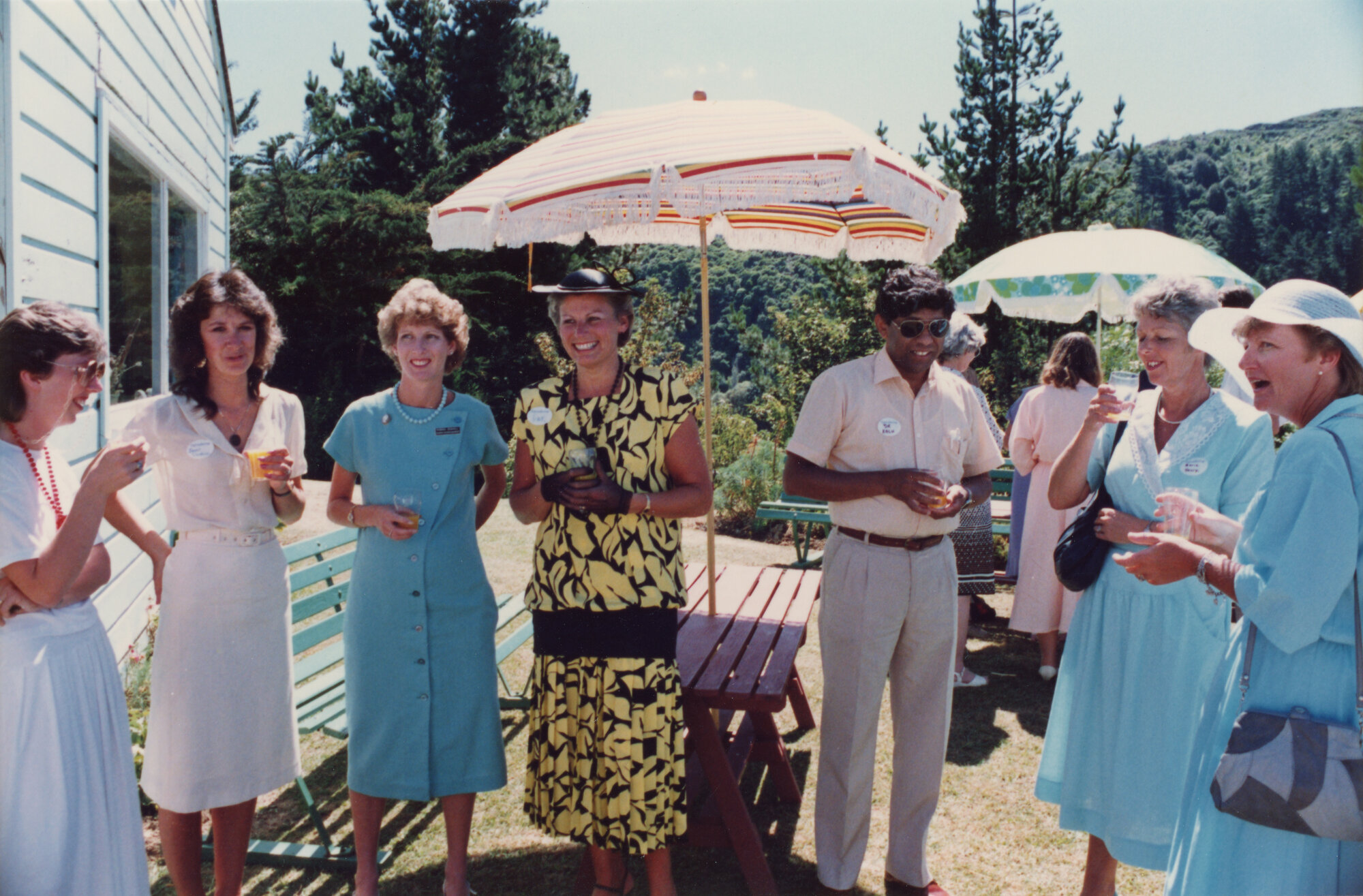 Silverstream Hospital; Staff at Garden Party; 1988