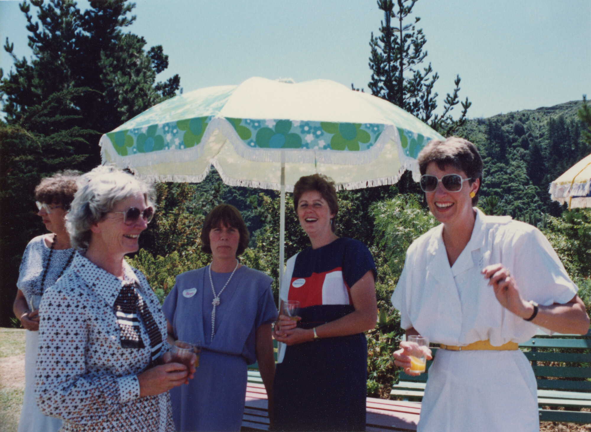 Silverstream Hospital; Staff at Garden Party; 1988