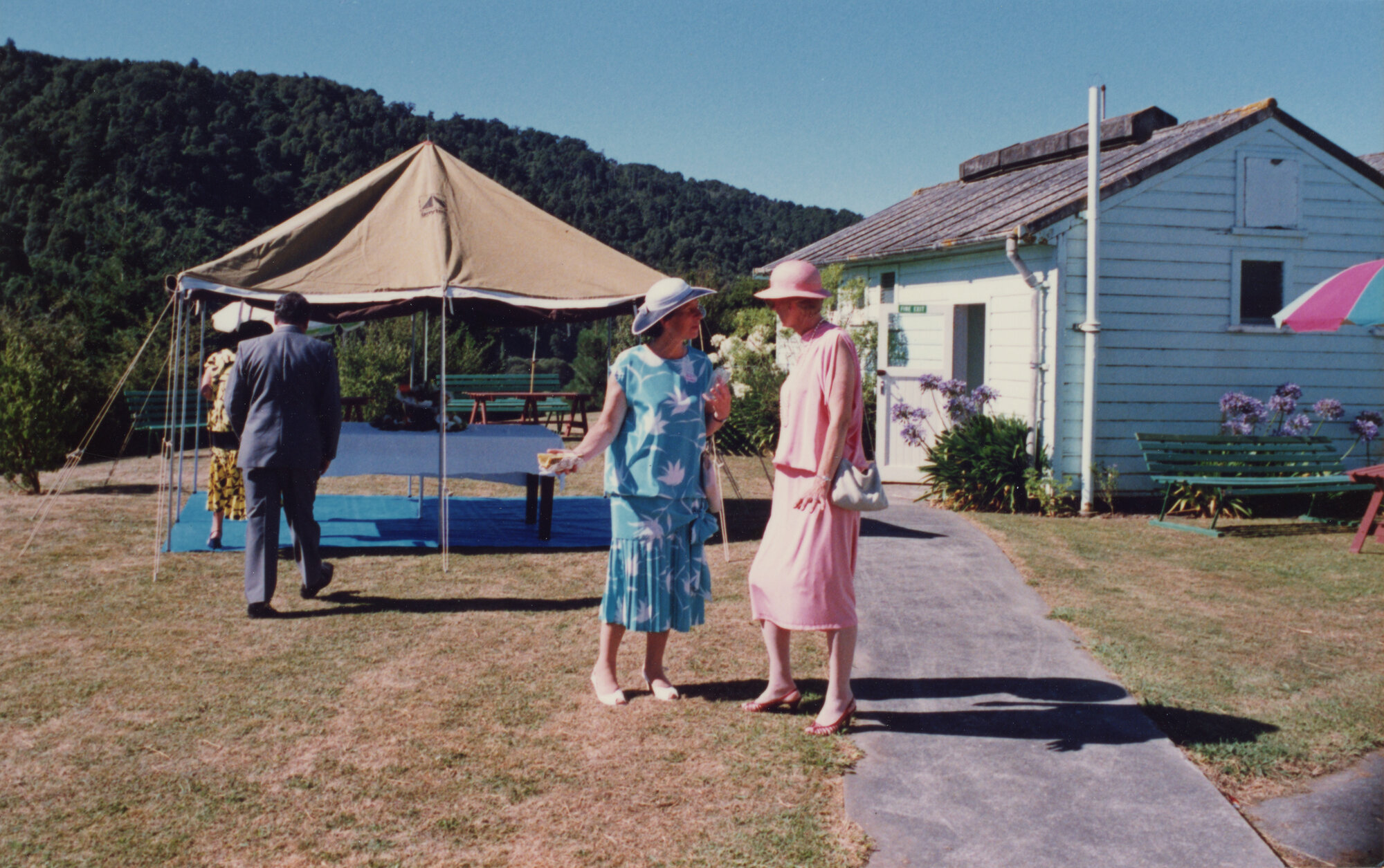 Silverstream Hospital; Dr. Williams at Garden Party; 1988