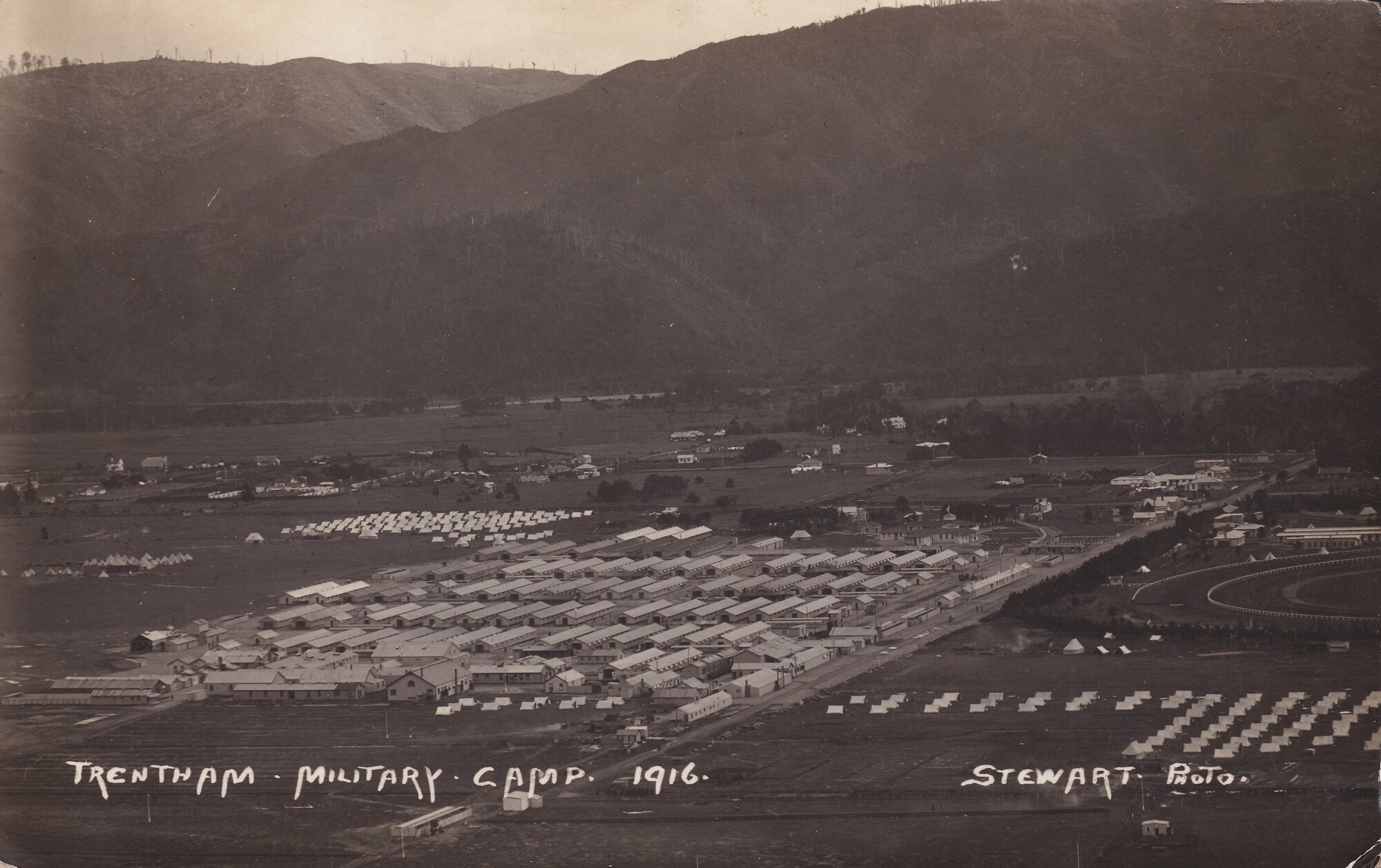 Trentham Military Camp; 1916 