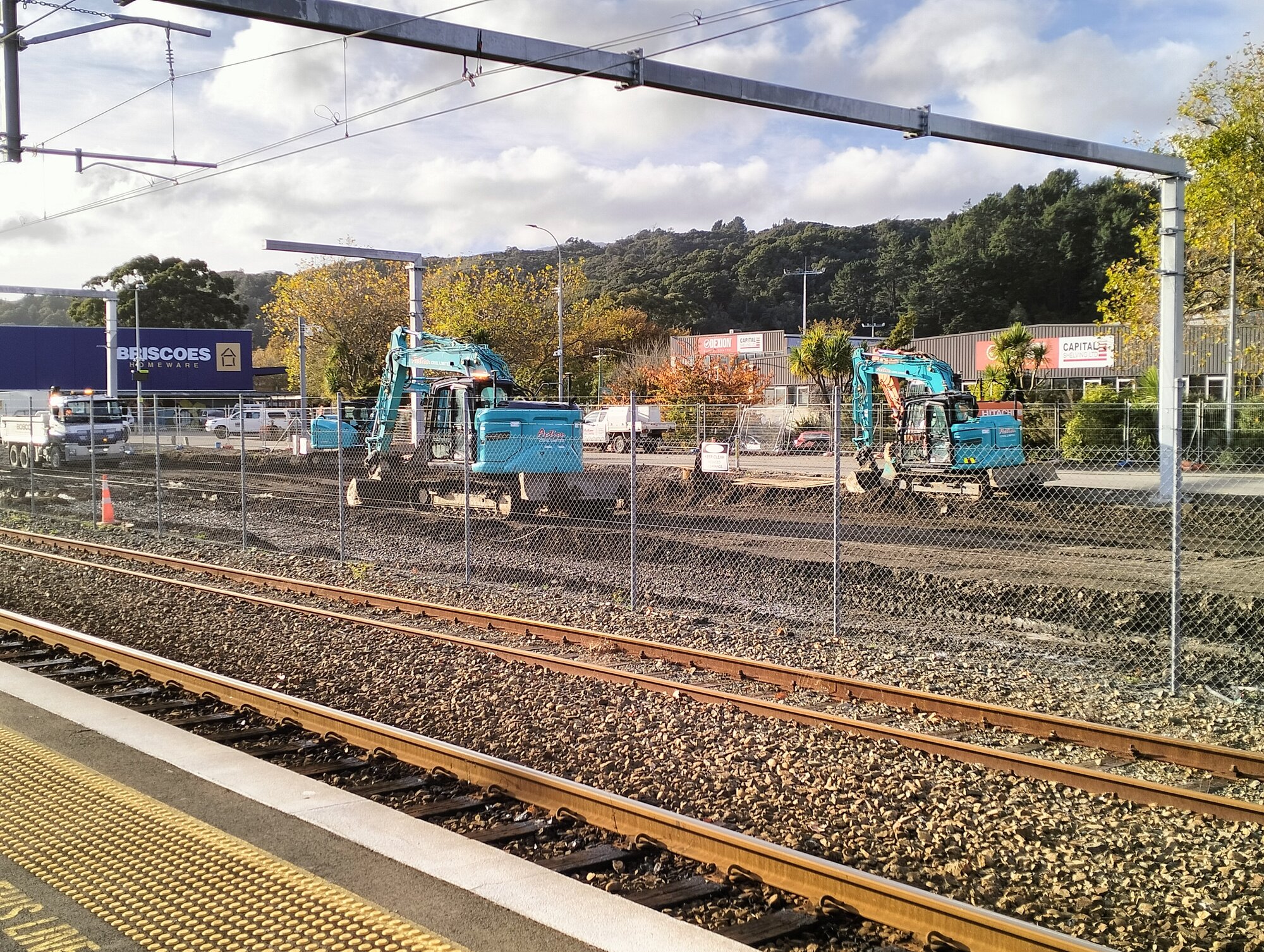 Upper Hutt Railway Station Maintenance Work; May 2025