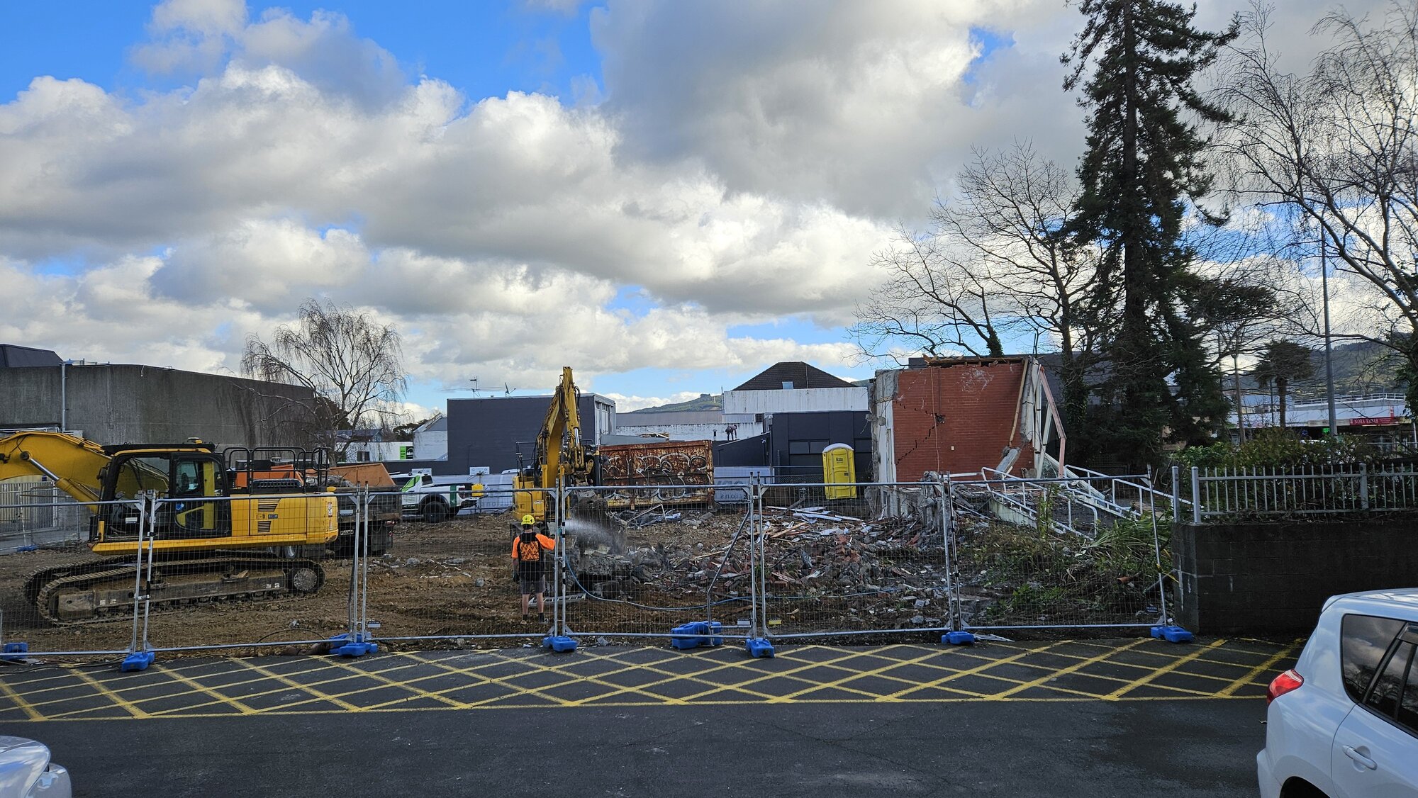 Upper Hutt Courthouse Demolition; July 2025